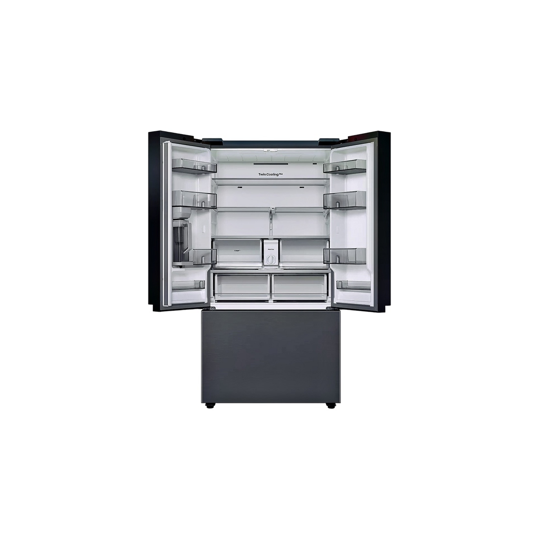 Réfrigérateur Multi-Portes 674 L Reconditionné SAMSUNG RF24BB620ES9 : vue de l'intérieur