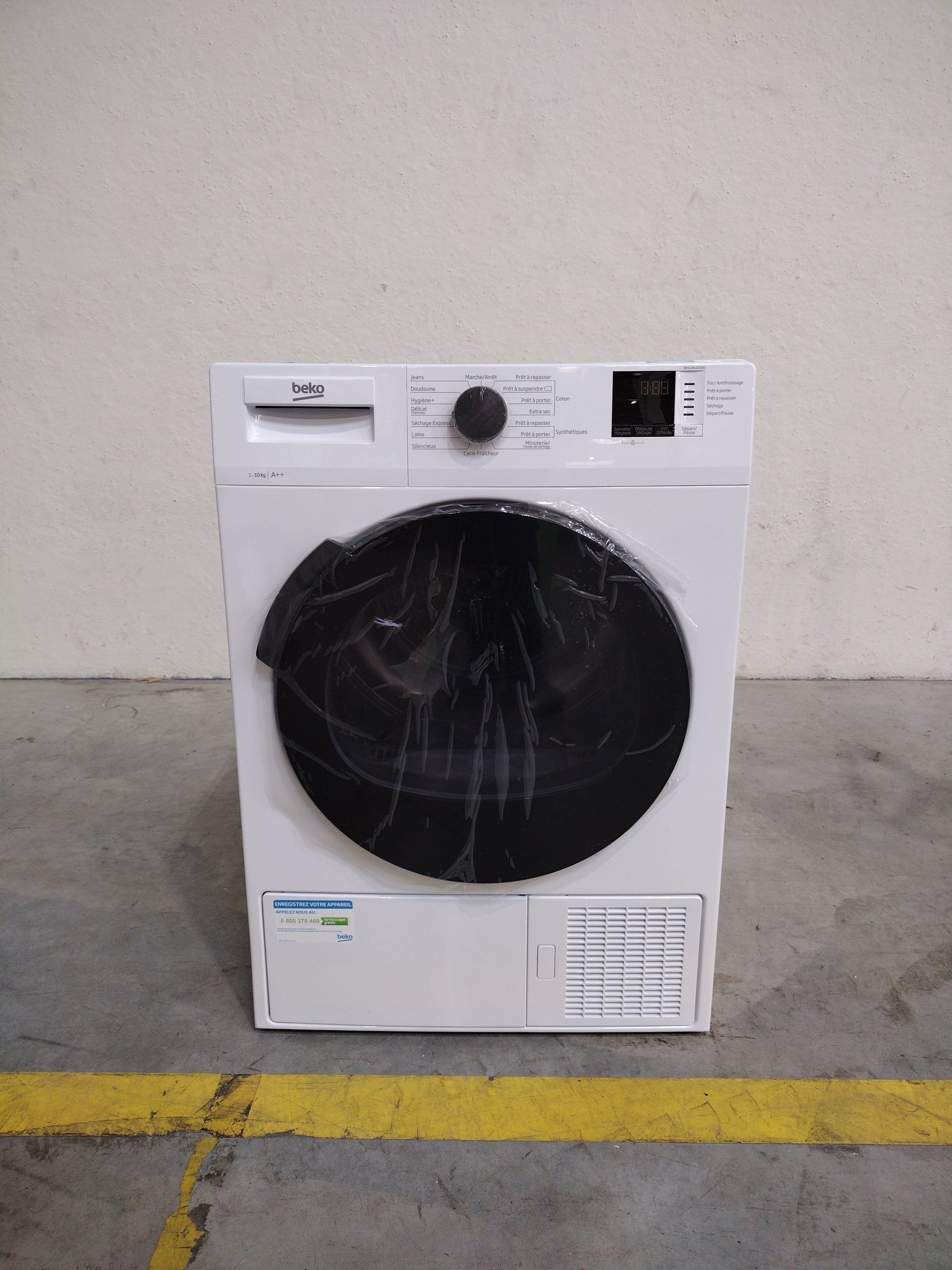 Seche-Linge Pompe À Chaleur 10 kg Reconditionné BEKO DH10412CX0S : détails