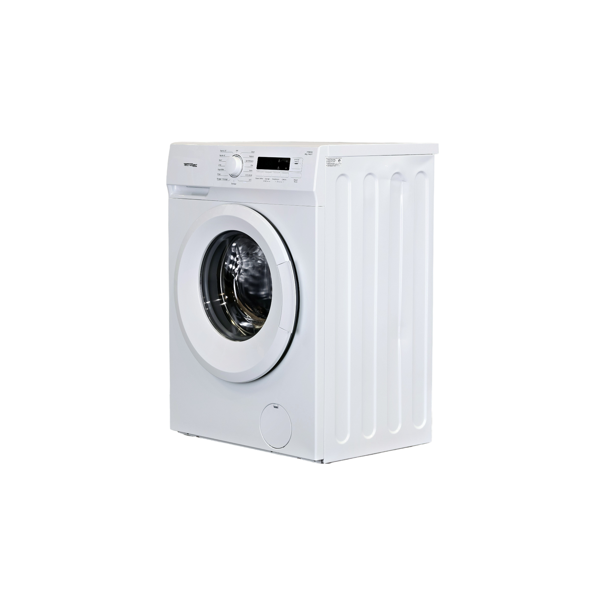 Lave-Linge Hublot 8 kg Reconditionné TECNOLEC FT8WH2 : vue du côté gauche