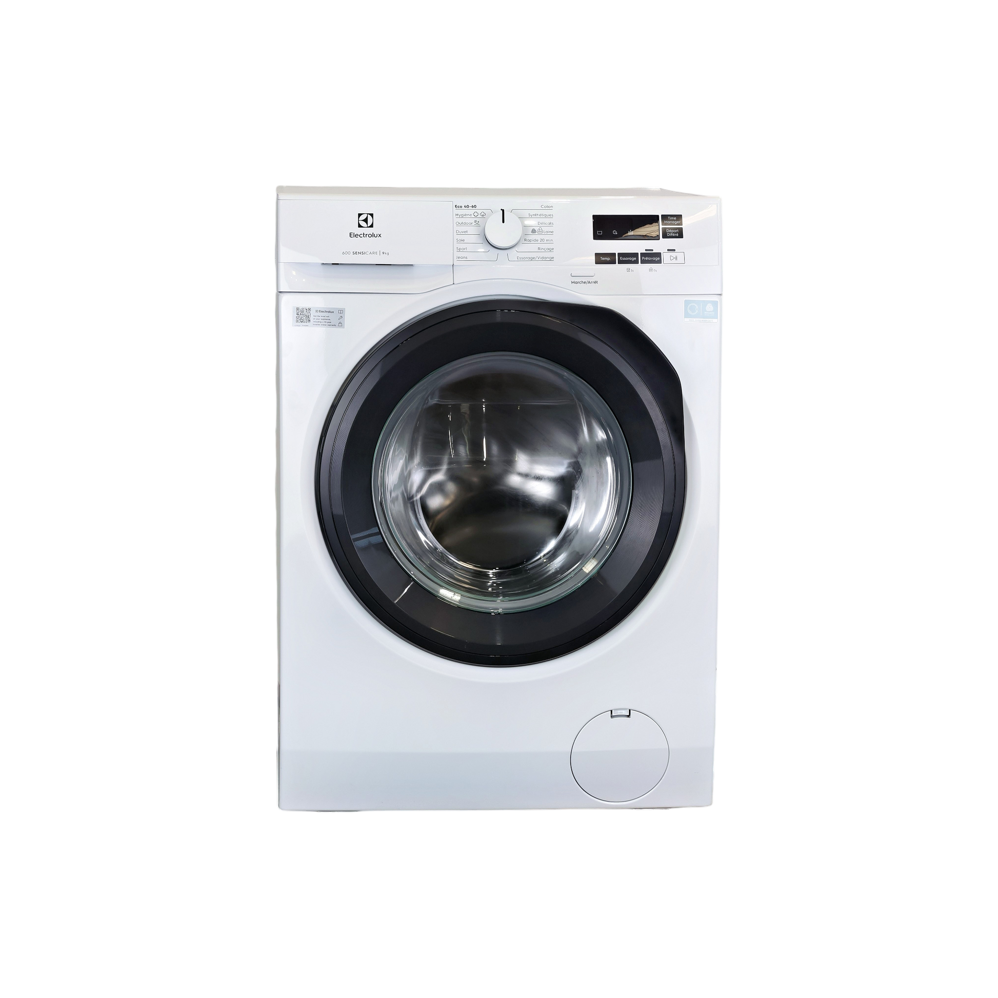 Lave-Linge Hublot 9 kg Reconditionné ELECTROLUX EWFI6194O2DA : vue de face