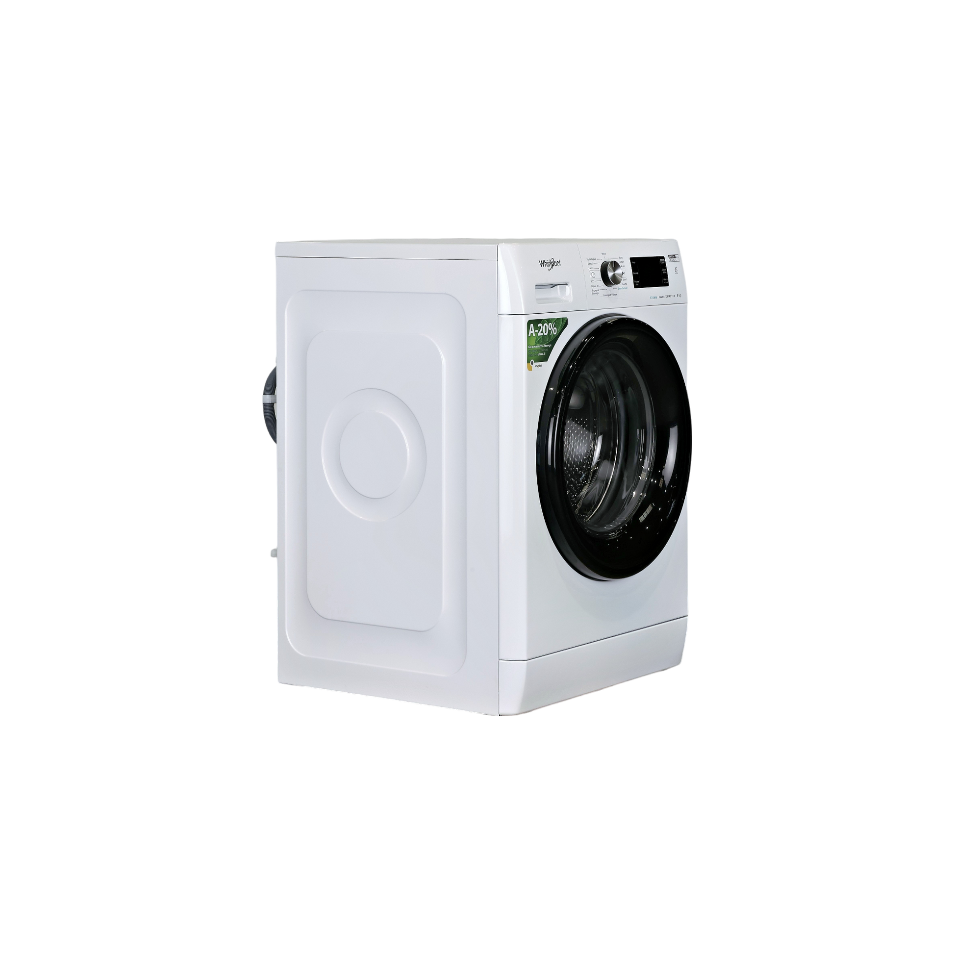 Lave-Linge Hublot 9 kg Reconditionné WHIRLPOOL FFBB9489BVFR : vue du côté droit
