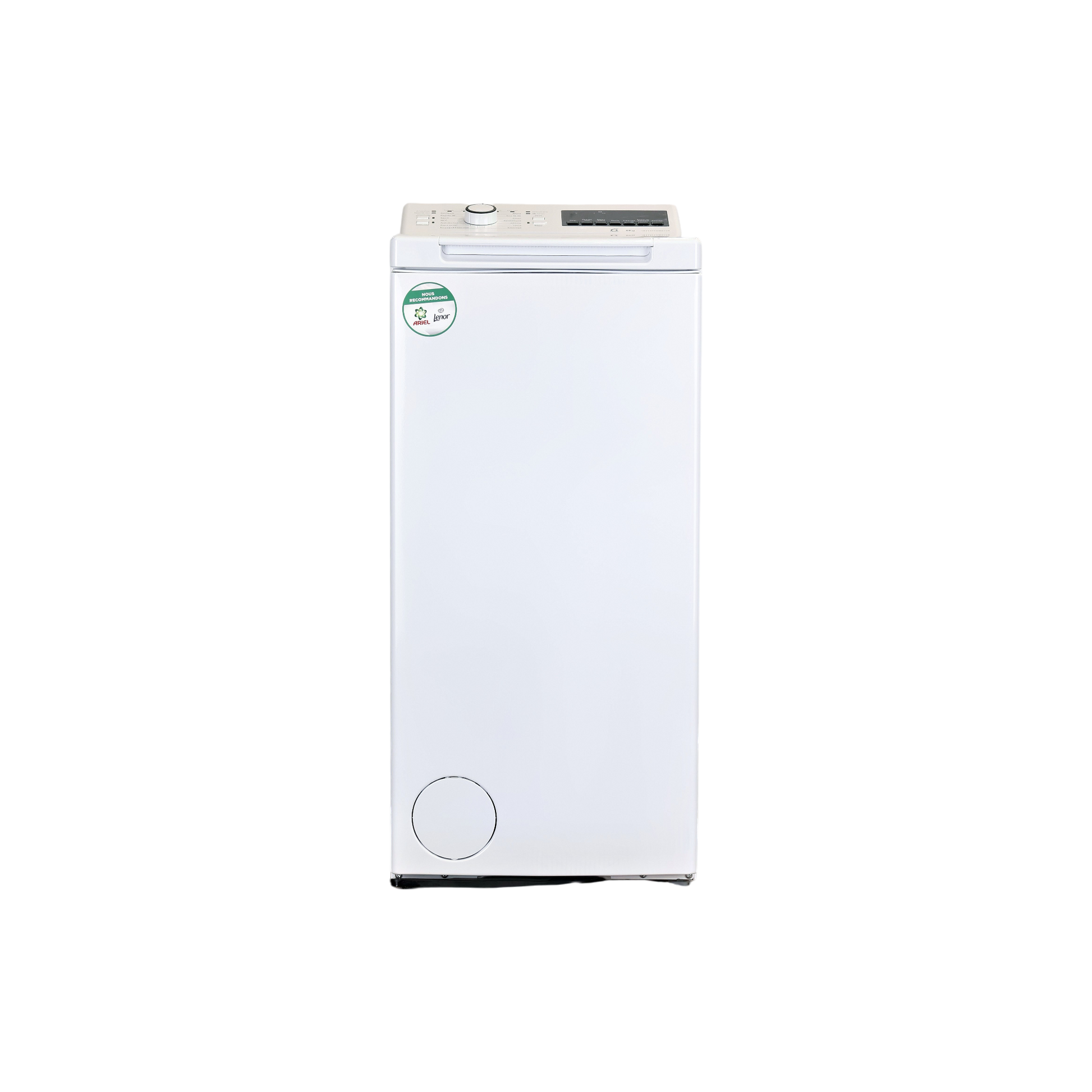 Lave-Linge Top 6 kg Reconditionné WHIRLPOOL TDLR6268FR : vue de face
