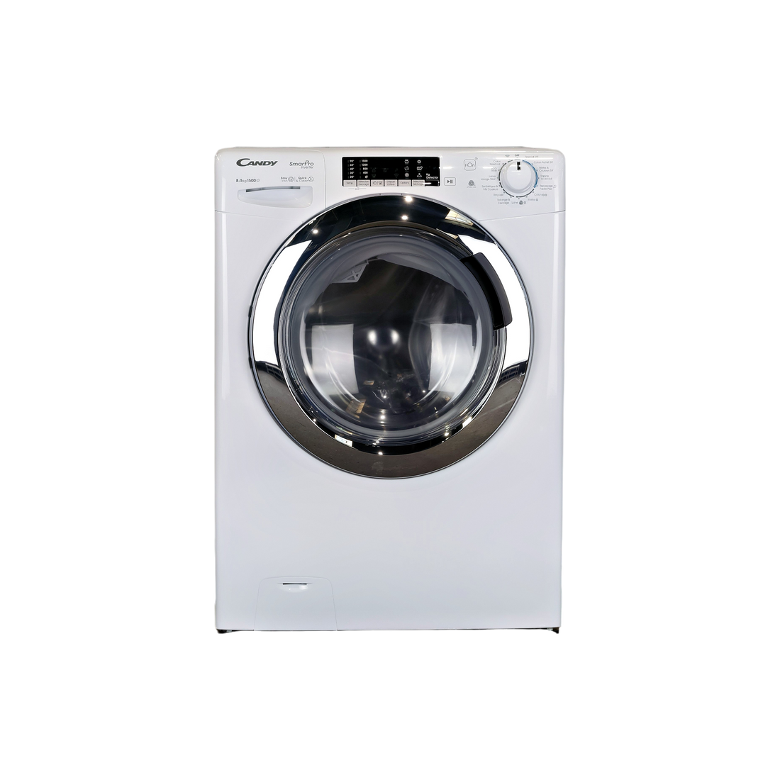 Lave-Linge Sechant 8 kg Reconditionné CANDY CSOW5854TWMC-S : vue de face