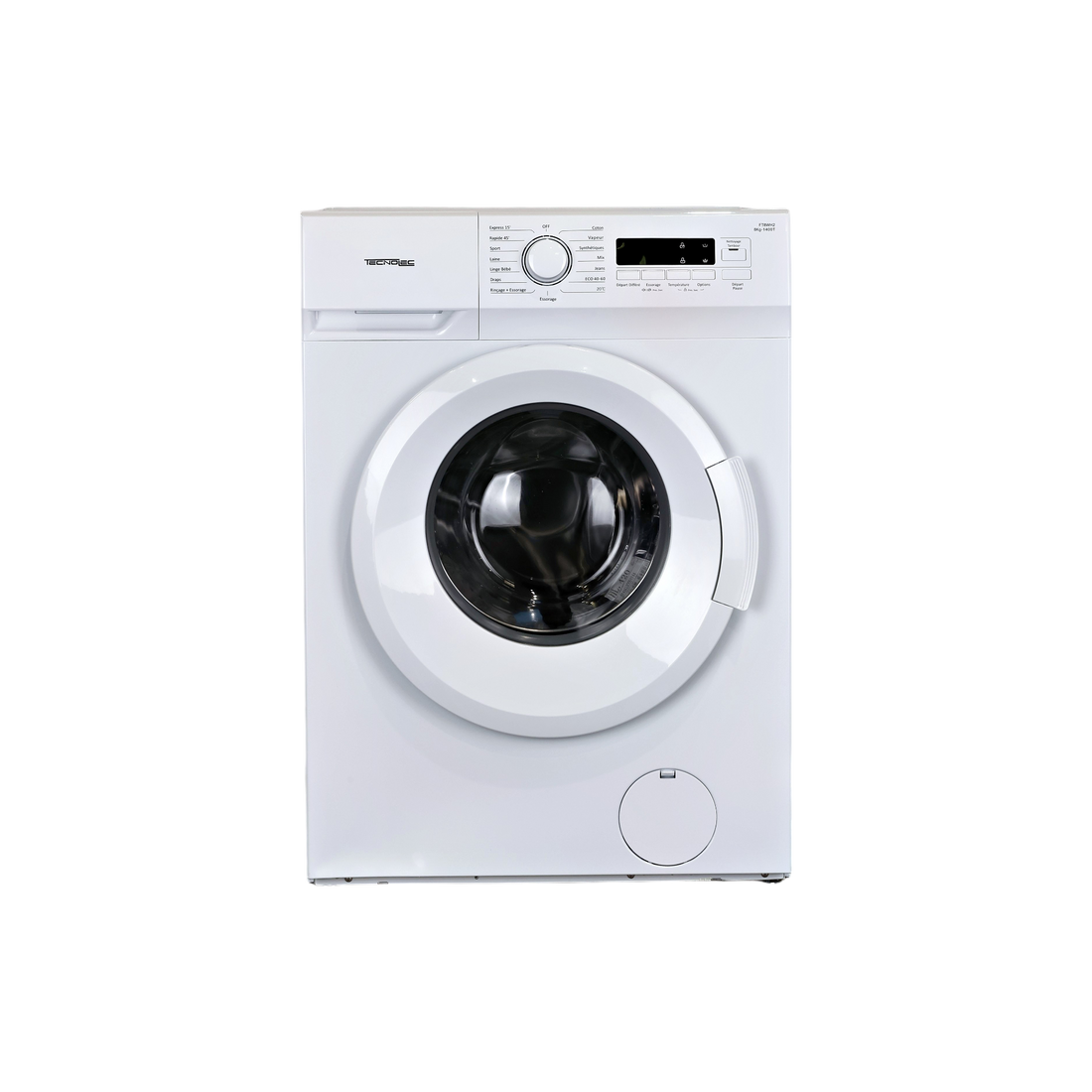 Lave-Linge Hublot 8 kg Reconditionné TECNOLEC FT8WH2 : vue de face