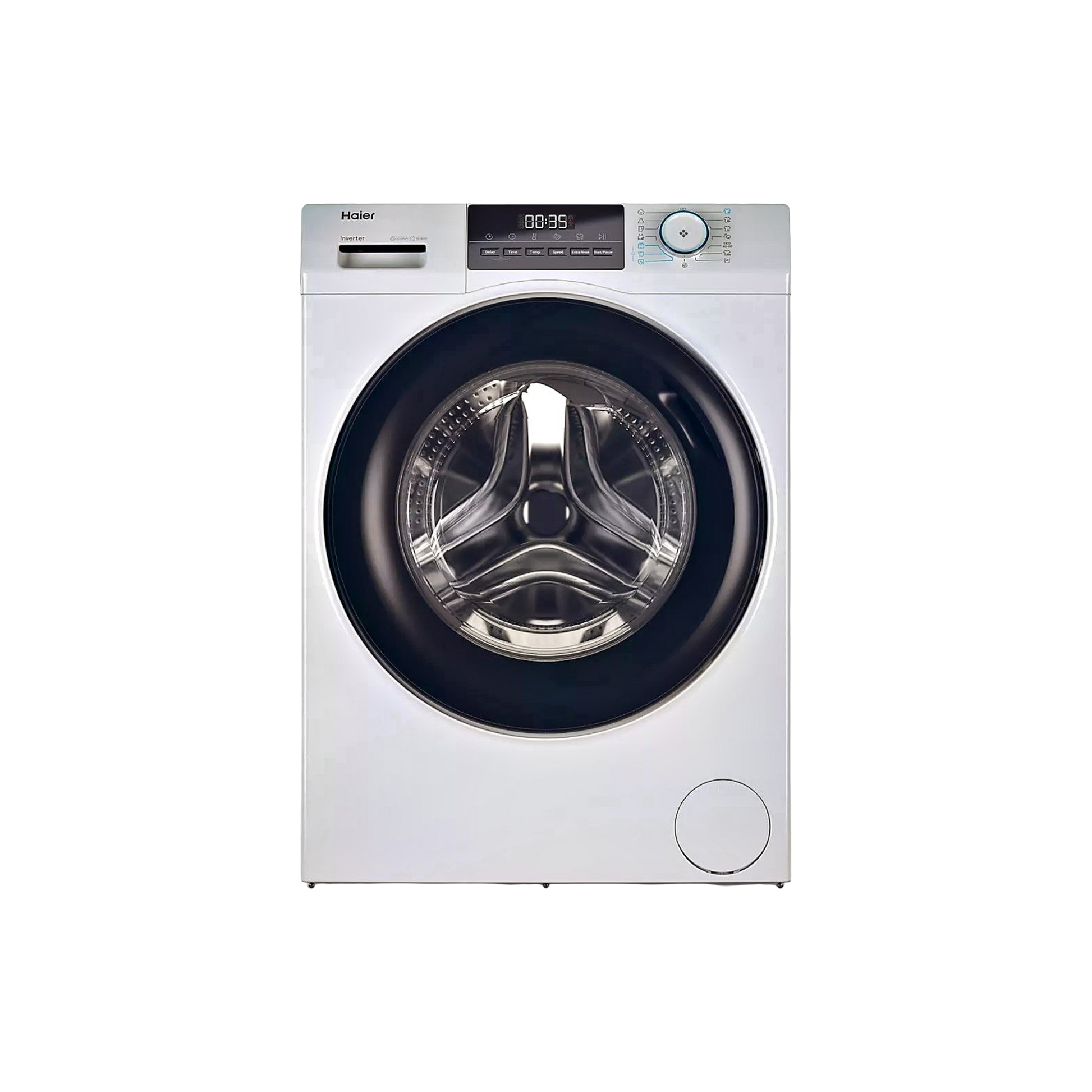 Lave-Linge Hublot 10 kg Reconditionné HAIER HW100-BP14929A-S : vue de face