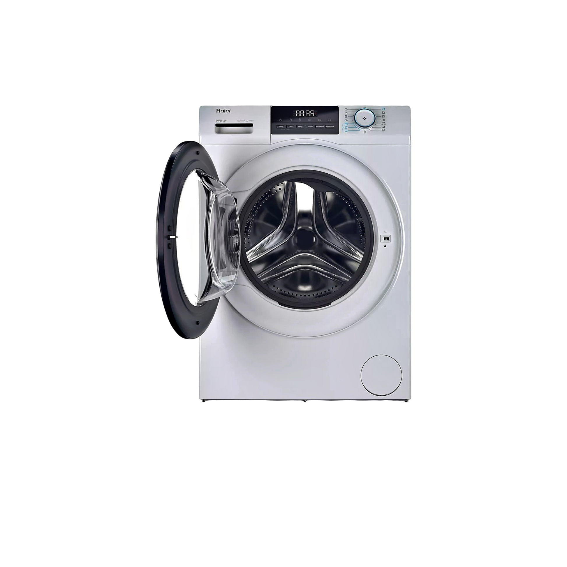 Lave-Linge Hublot 10 kg Reconditionné HAIER HW100-BP14929A-S : vue de l'intérieur