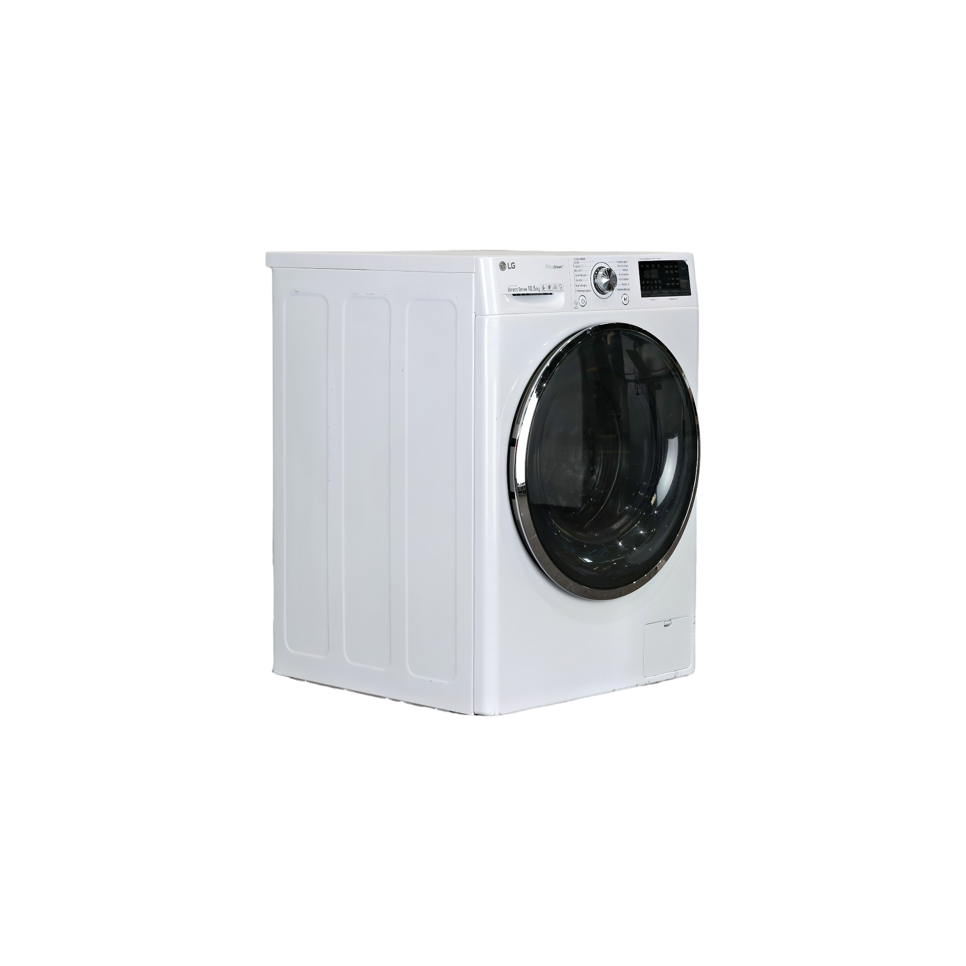 Lave-Linge Hublot 10.5 kg Reconditionné LG F14J82WHST : vue du côté droit
