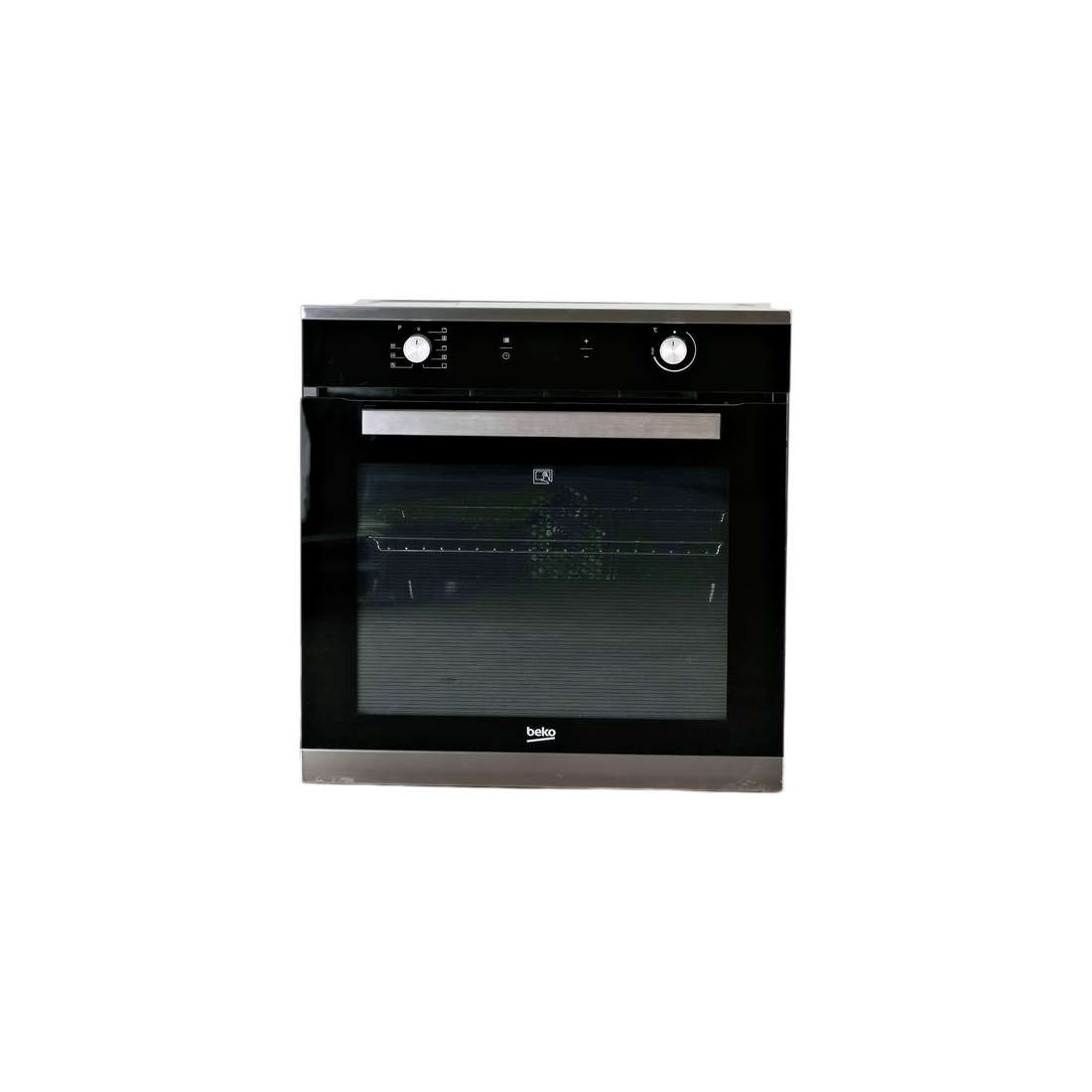 Four Chaleur Tournante 66 L Reconditionné BEKO BIE15300XP : vue de face