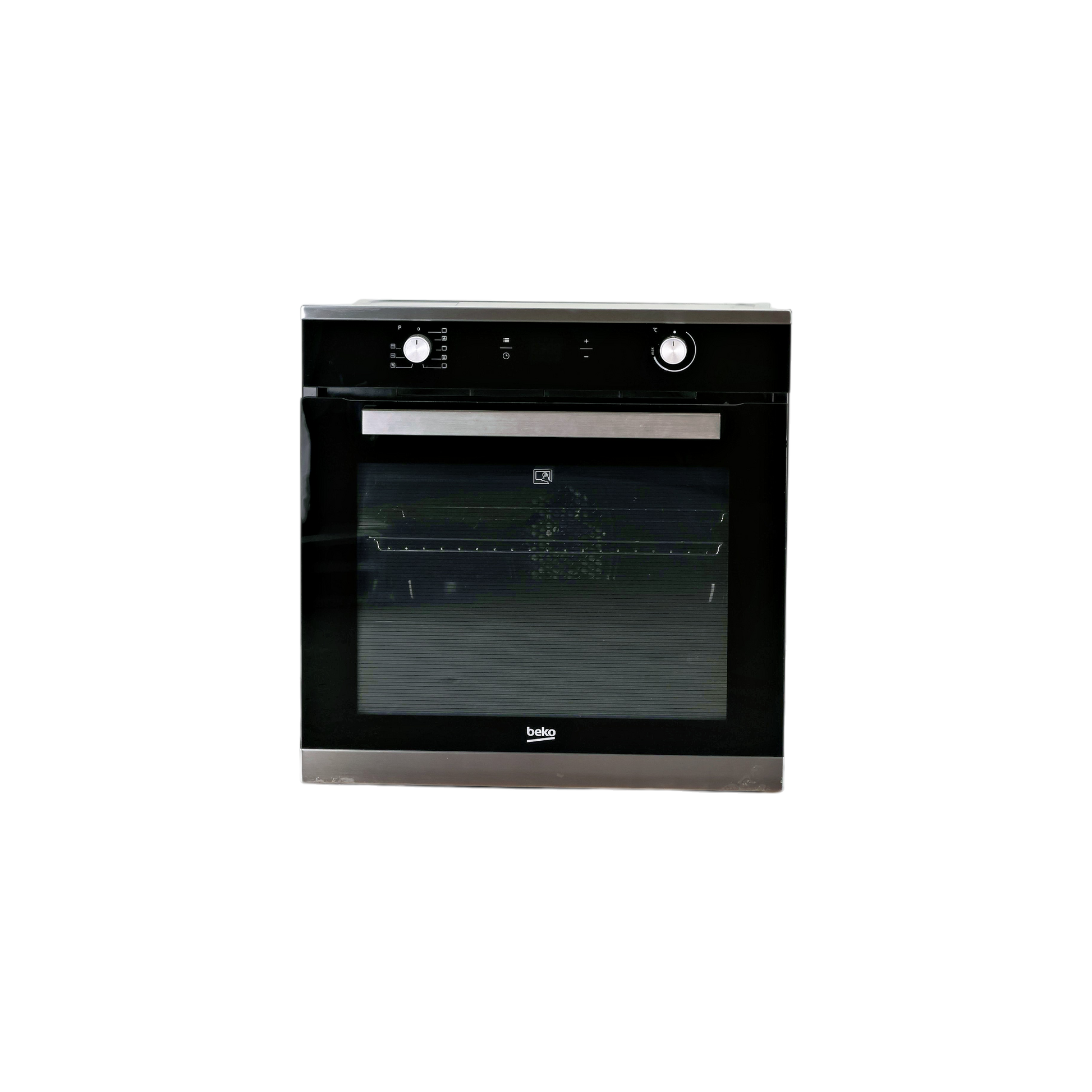 Four Chaleur Tournante 66 L Reconditionné BEKO BIE15300XP : vue de face