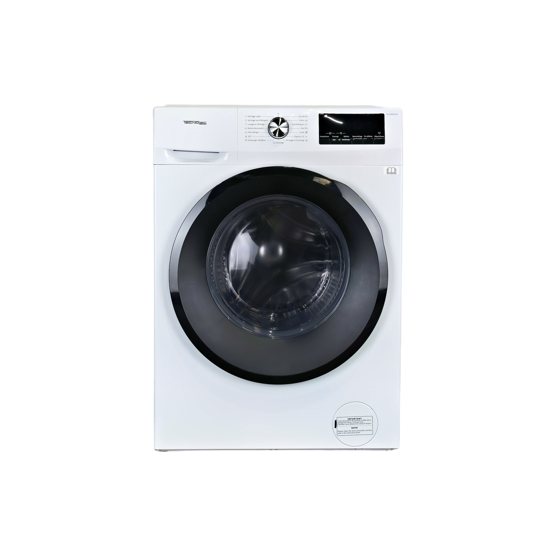 Lave-Linge Sechant 8 kg Reconditionné TECNOLEC TECWD85AD : vue de face