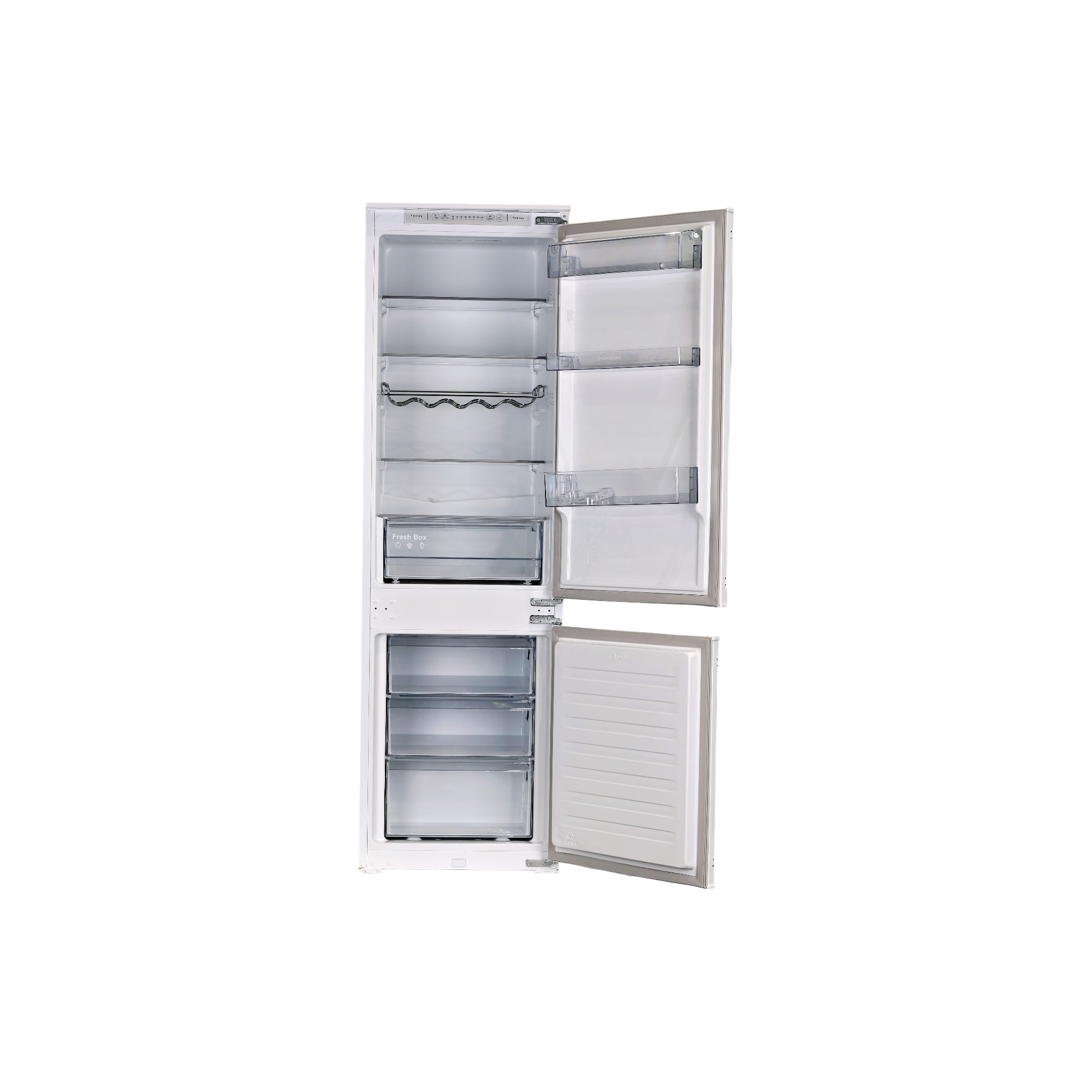 Réfrigérateur Encastrable 246 L Reconditionné THOMSON TH178EBI38 : vue de l'intérieur