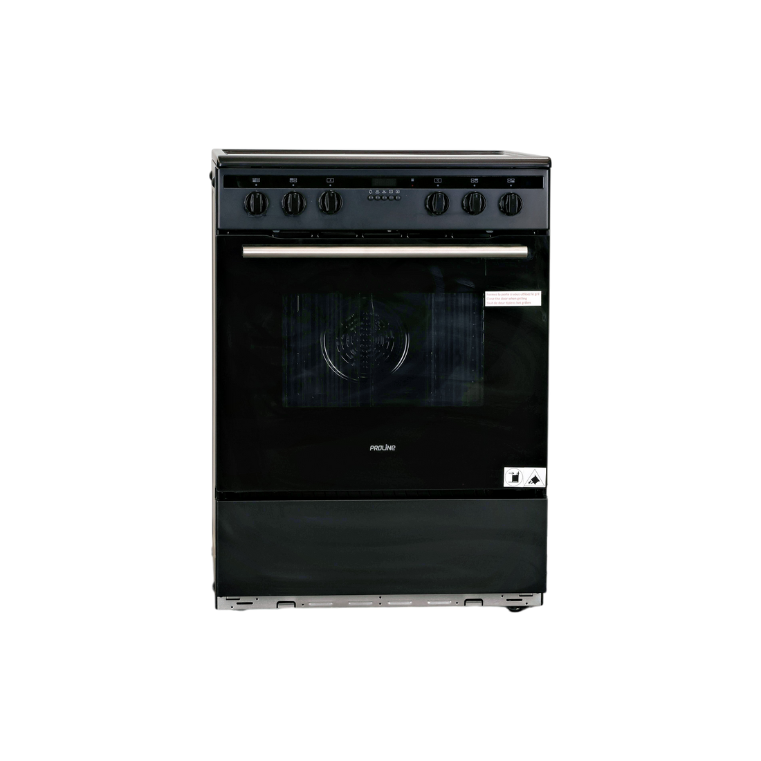 Cuisinière À Induction  Reconditionné PROLINE P602IMCIBK : vue de face