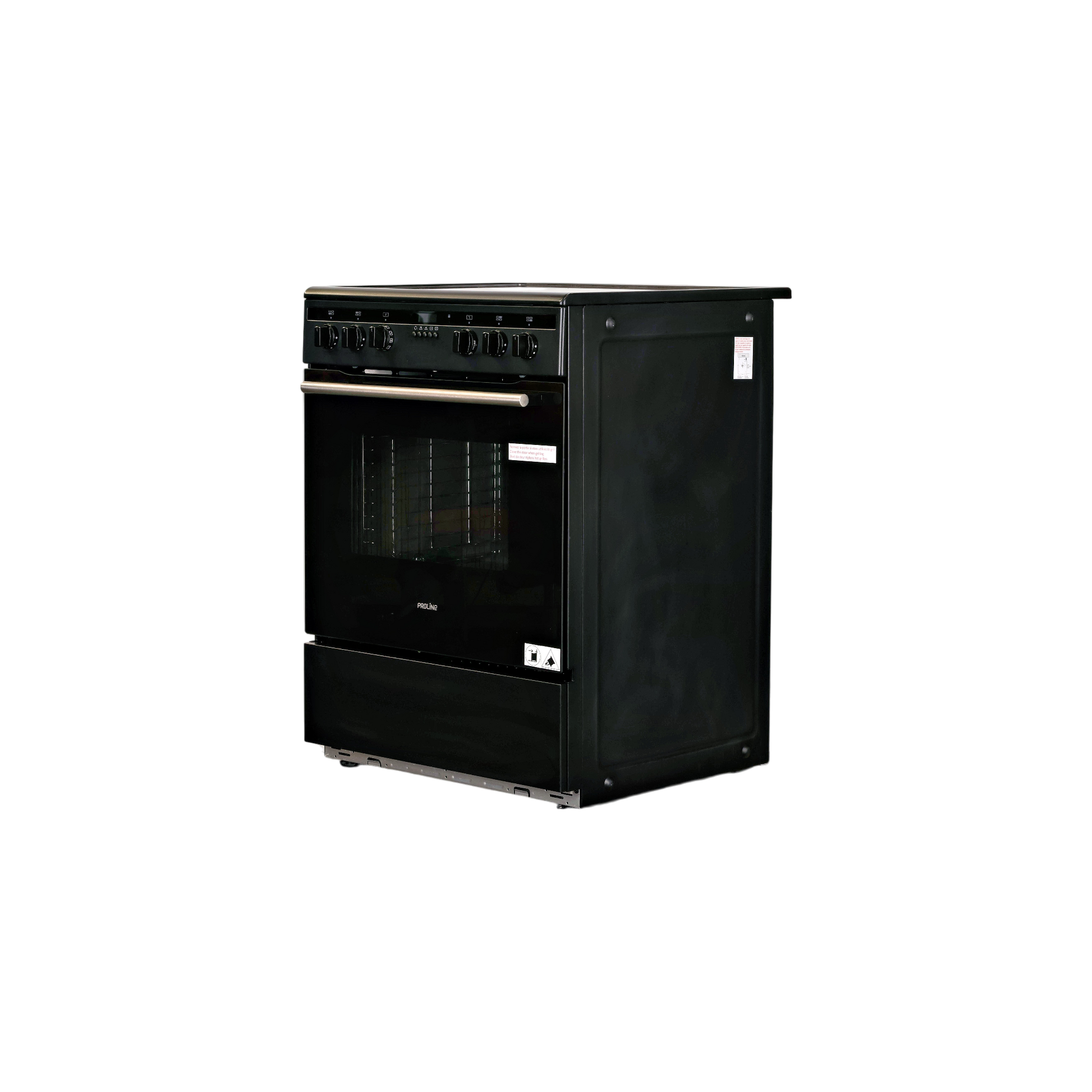 Cuisinière À Induction  Reconditionné PROLINE P602IMCIBK : vue du côté gauche
