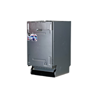 Lave-Vaisselle Compact 10 Cvts Reconditionné THOMSON THBIDW45DFULLSLID : vue du côté gauche