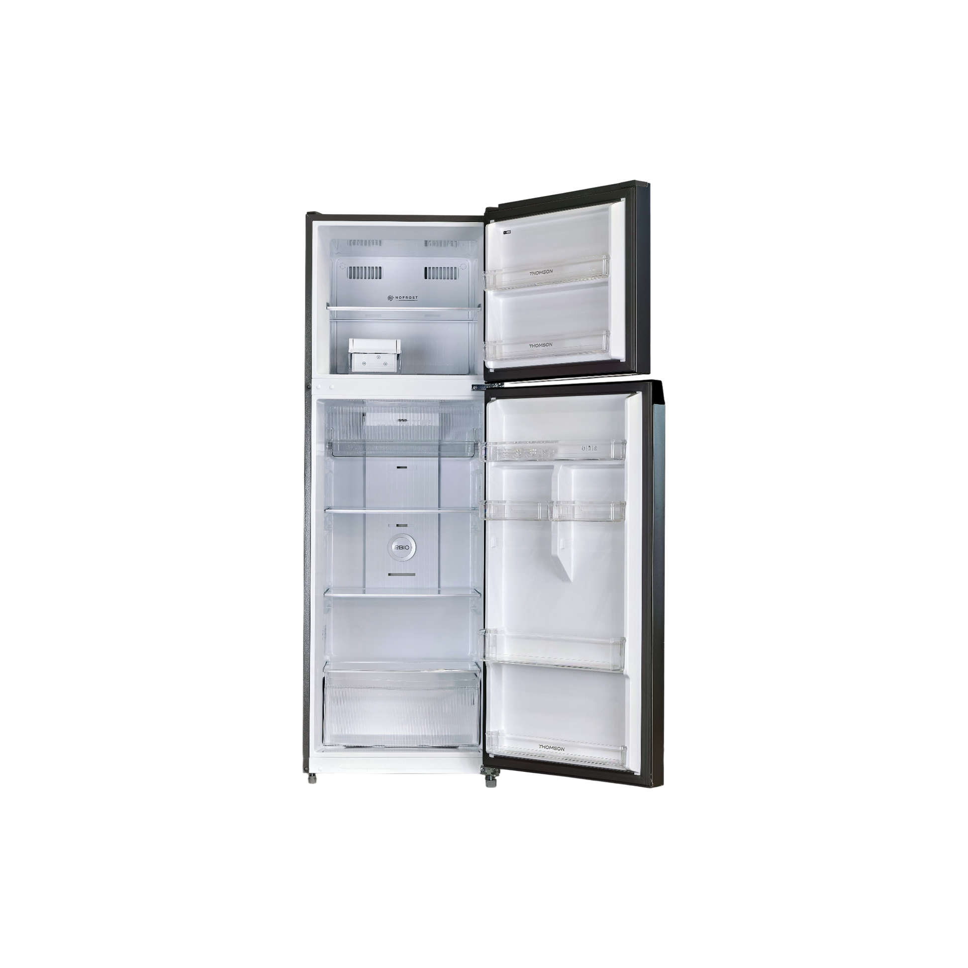 Réfrigérateur Avec Congélateur 338 L Reconditionné THOMSON THD316NFSL : vue de l'intérieur