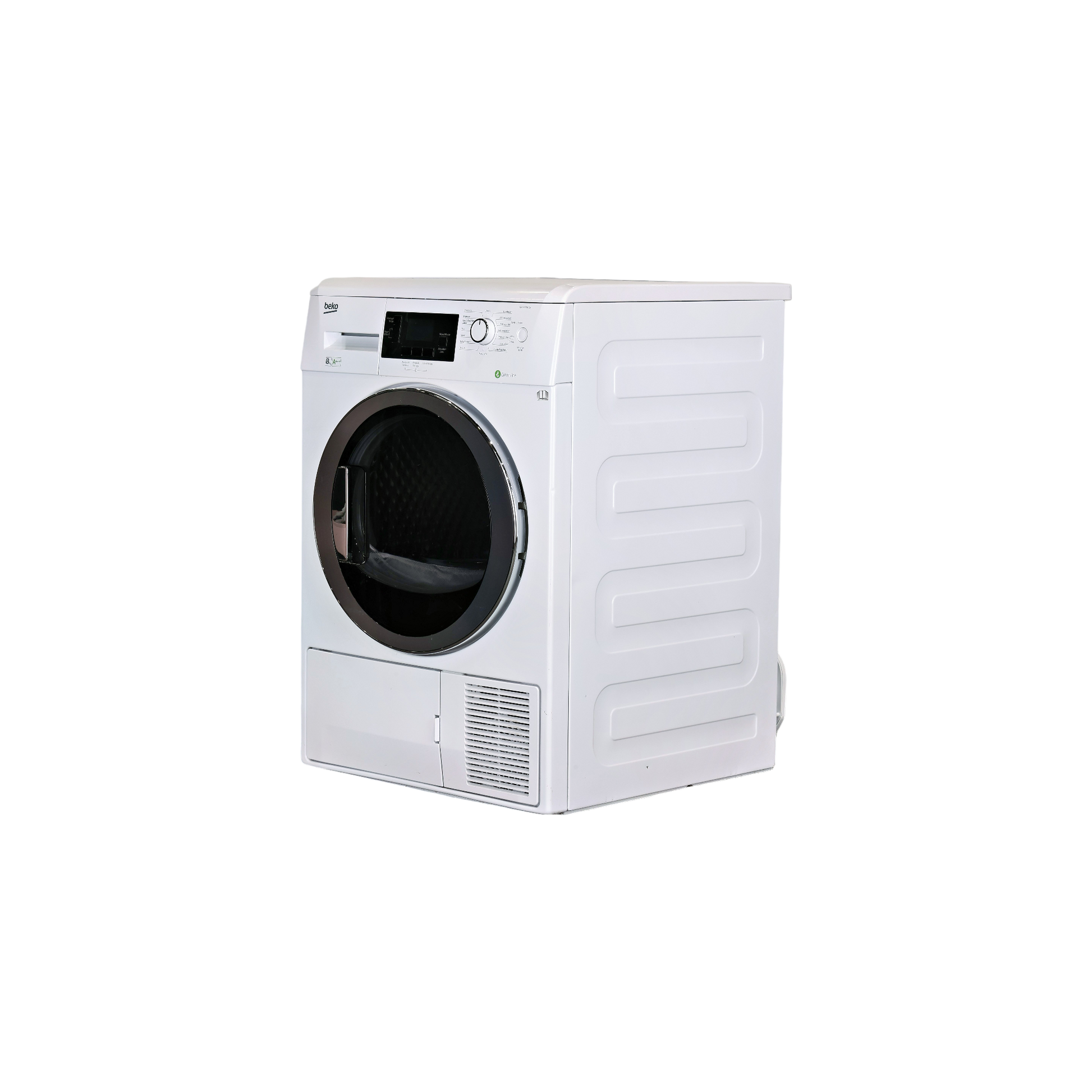 Seche-Linge Pompe À Chaleur 8 kg Reconditionné BEKO DPU8306GX : vue du côté gauche