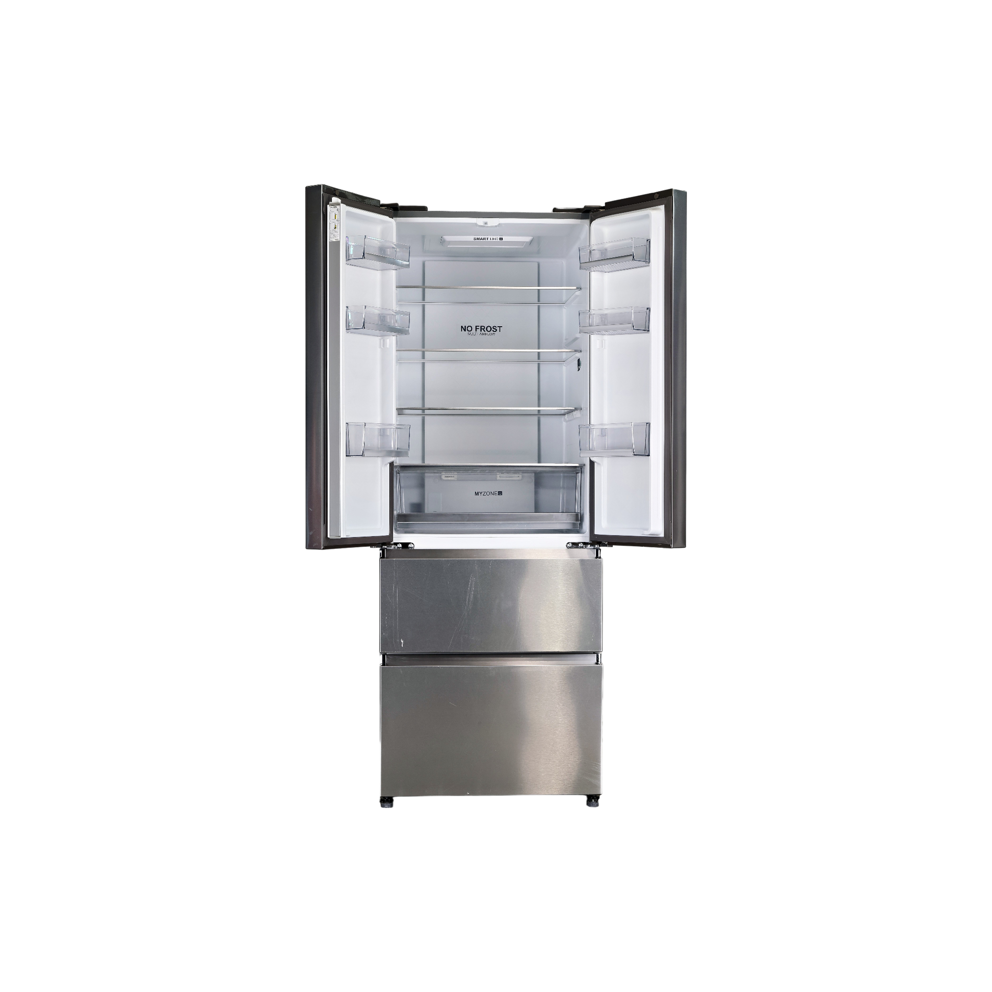Réfrigérateur Multi-Portes 424 L Reconditionné HAIER HB16FMAA : vue de l'intérieur