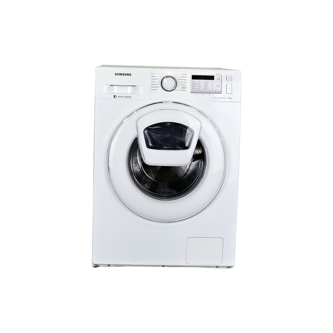 Lave-Linge Hublot 7 kg Reconditionné SAMSUNG WW70K5413WW : vue de face