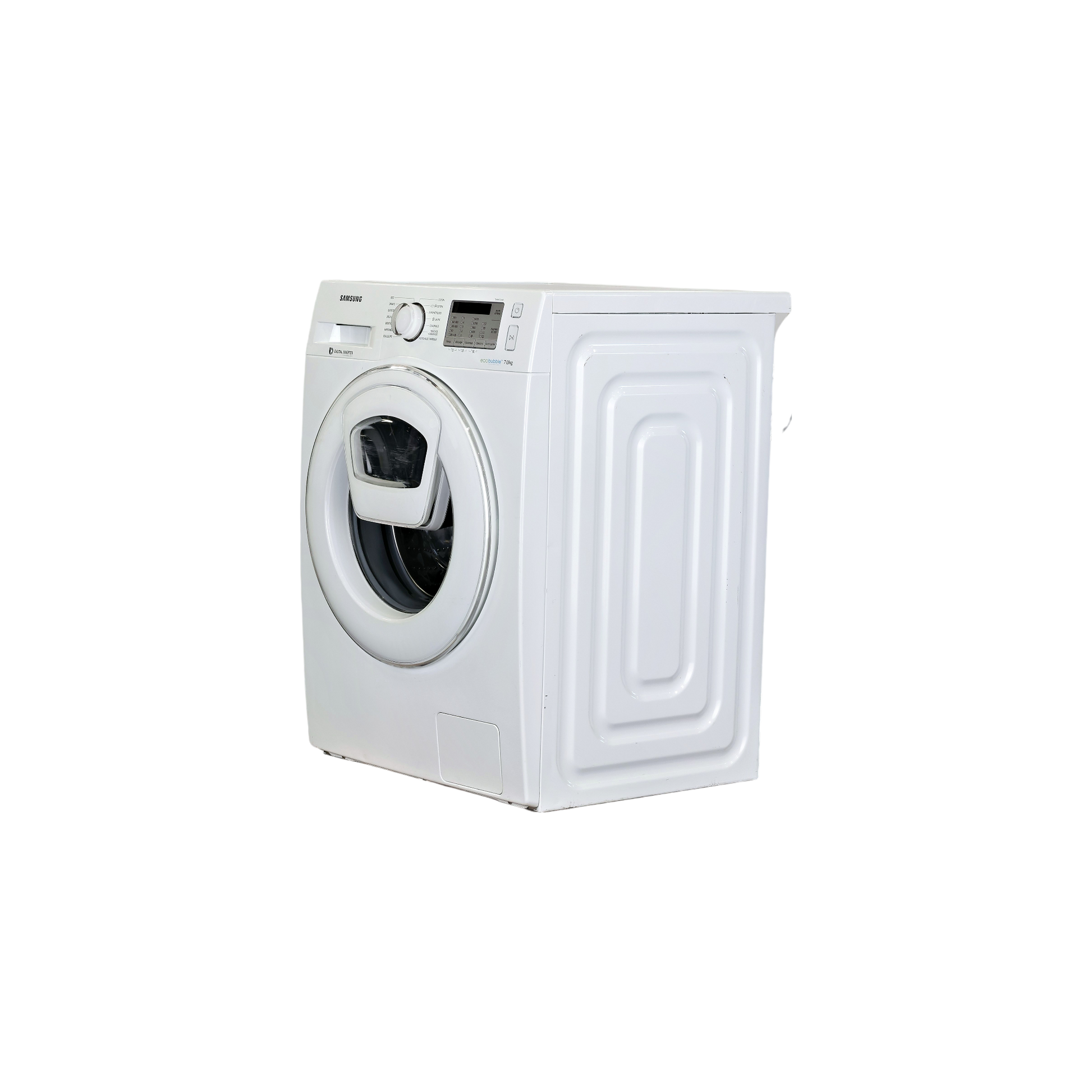 Lave-Linge Hublot 7 kg Reconditionné SAMSUNG WW70K5413WW : vue du côté gauche