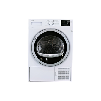 Seche-Linge Pompe À Chaleur 8 kg Reconditionné BEKO DDS8556GX1W : vue de face