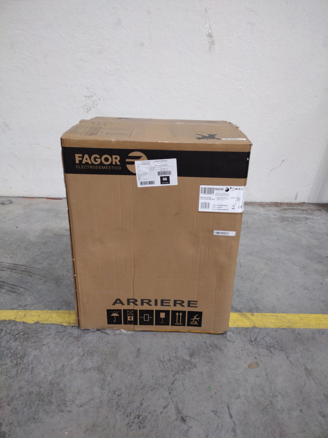 Lave-Linge Sechant 8 kg Reconditionné FAGOR FLS0805IDAS : détails