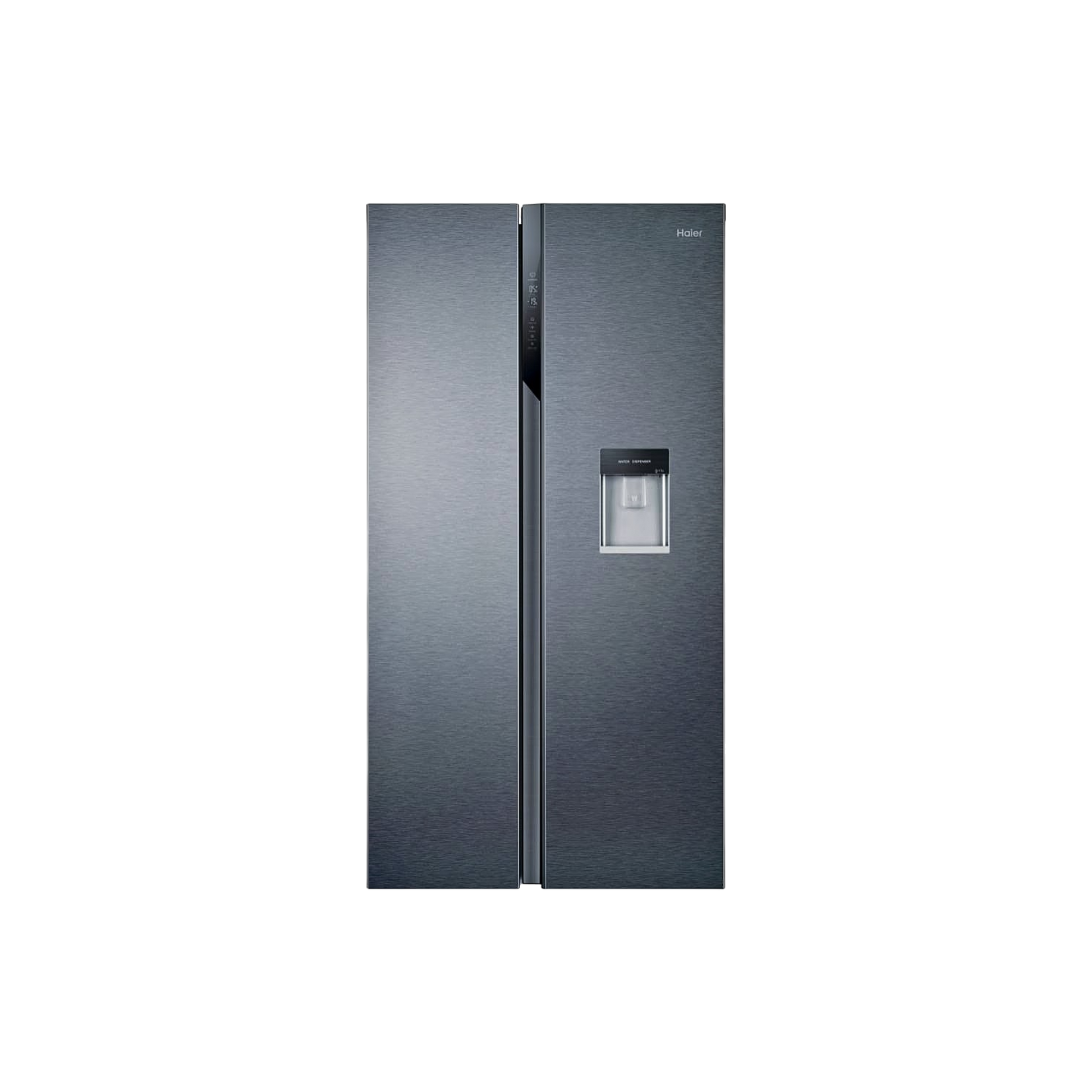 Réfrigérateur Américain 521 L Reconditionné HAIER HSR3918EWPG : vue de face