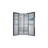 Réfrigérateur Américain 521 L Reconditionné HAIER HSR3918EWPG : vue de l'intérieur