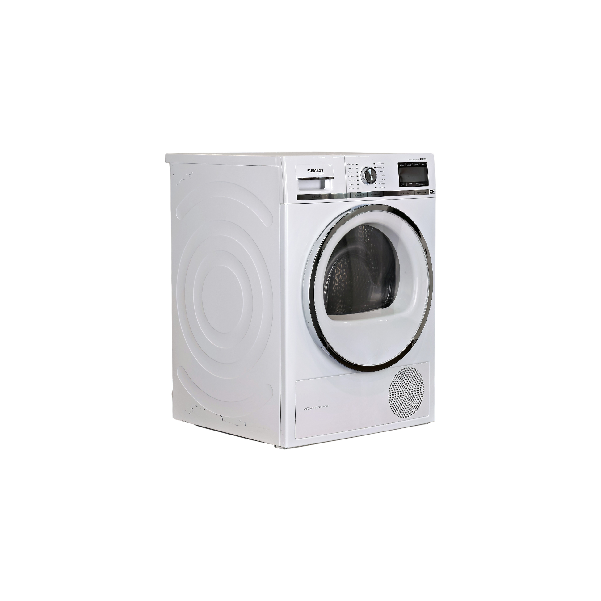 Seche-Linge Pompe À Chaleur 9 kg Reconditionné SIEMENS WT47Y8H1FF : vue du côté droit