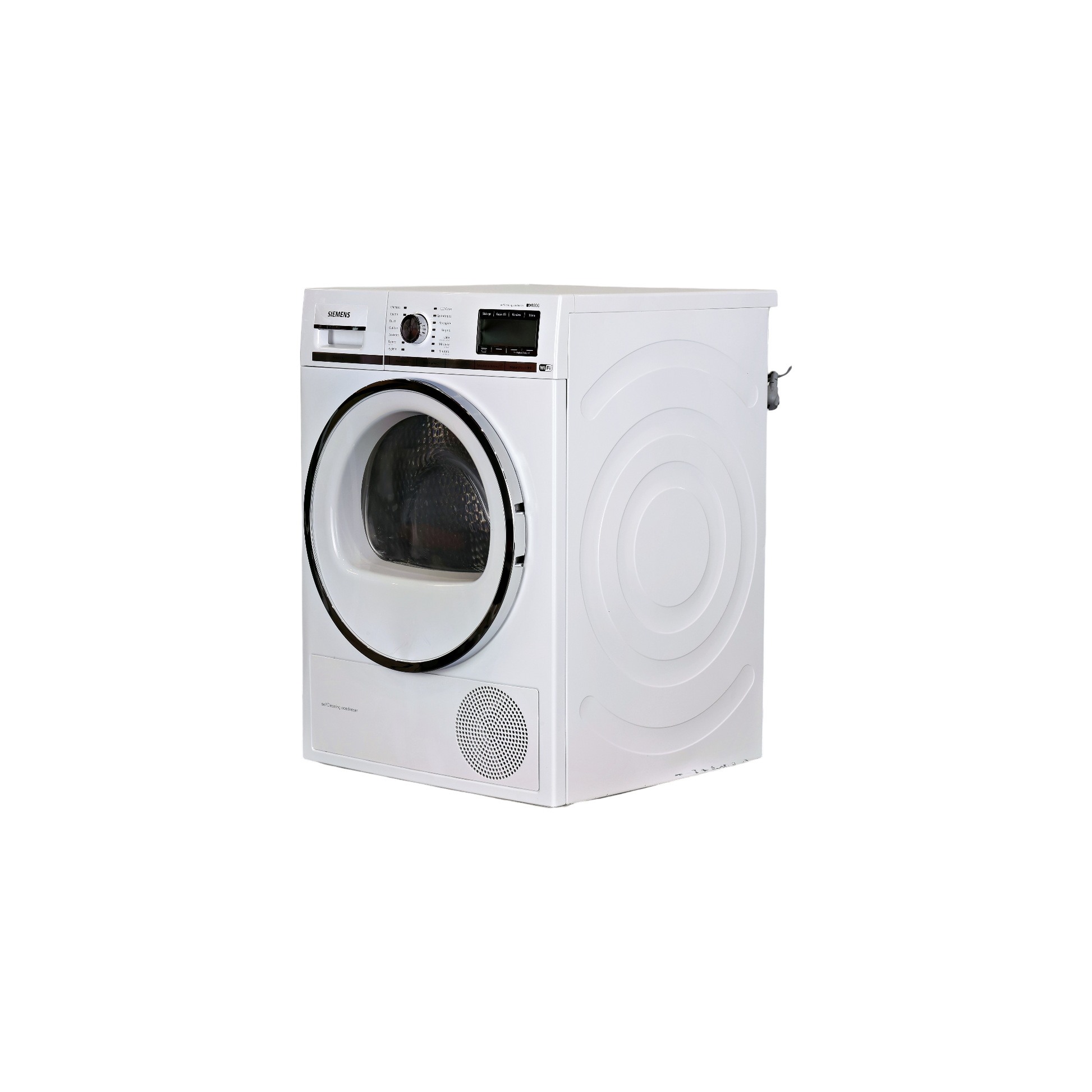 Seche-Linge Pompe À Chaleur 9 kg Reconditionné SIEMENS WT47Y8H1FF : vue du côté gauche