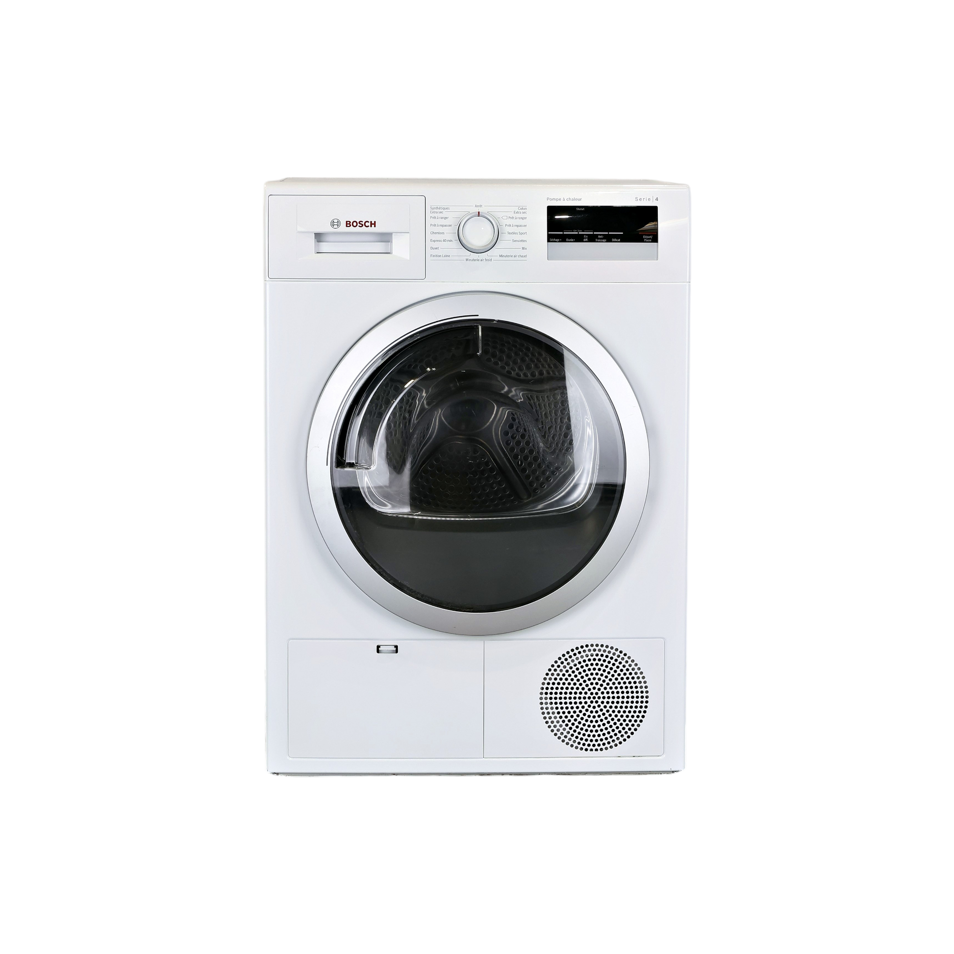 Seche-Linge Pompe À Chaleur 8 kg Reconditionné BOSCH WTH85290FF : vue de face