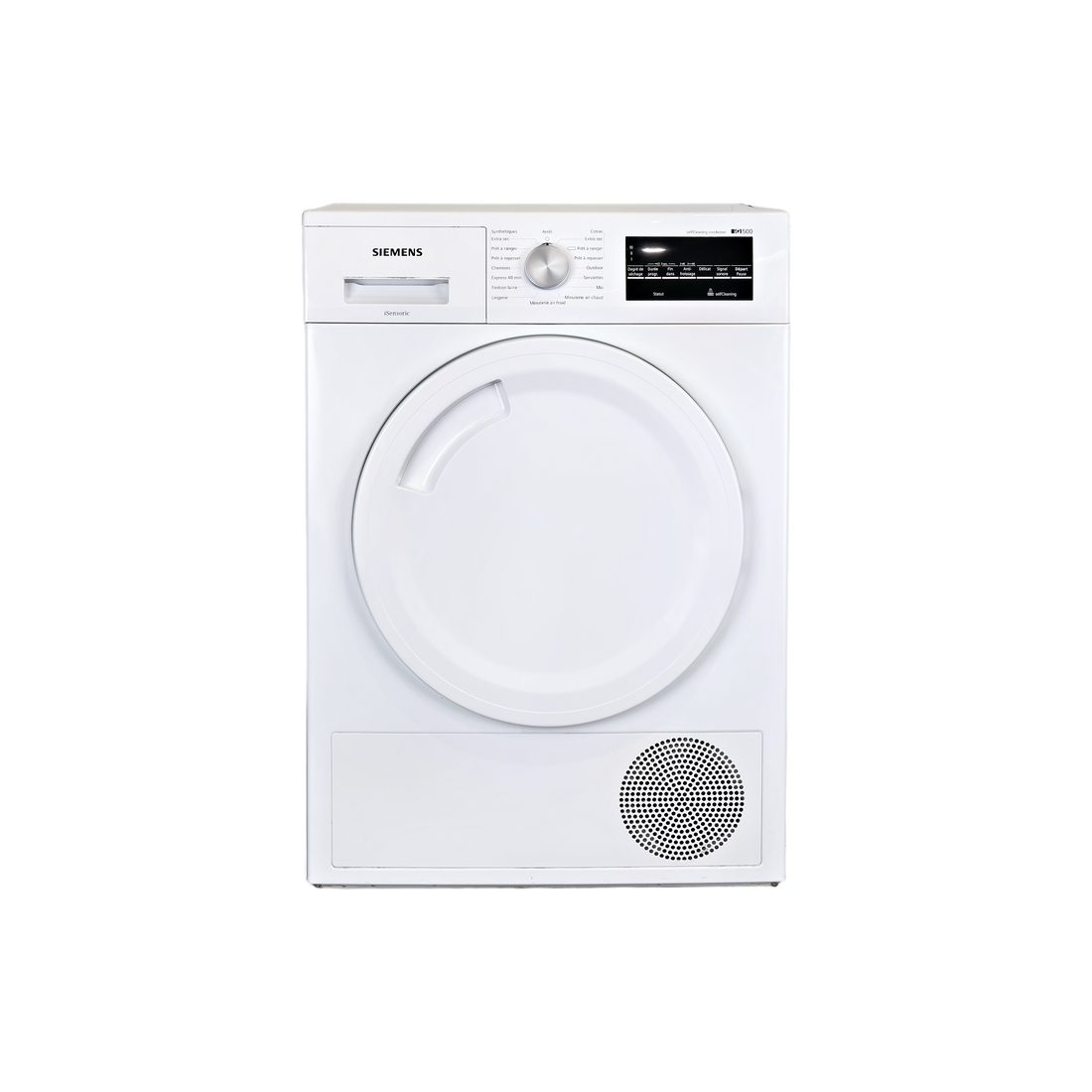 Seche-Linge Pompe À Chaleur 8 kg Reconditionné SIEMENS WT45W408FF : vue de face
