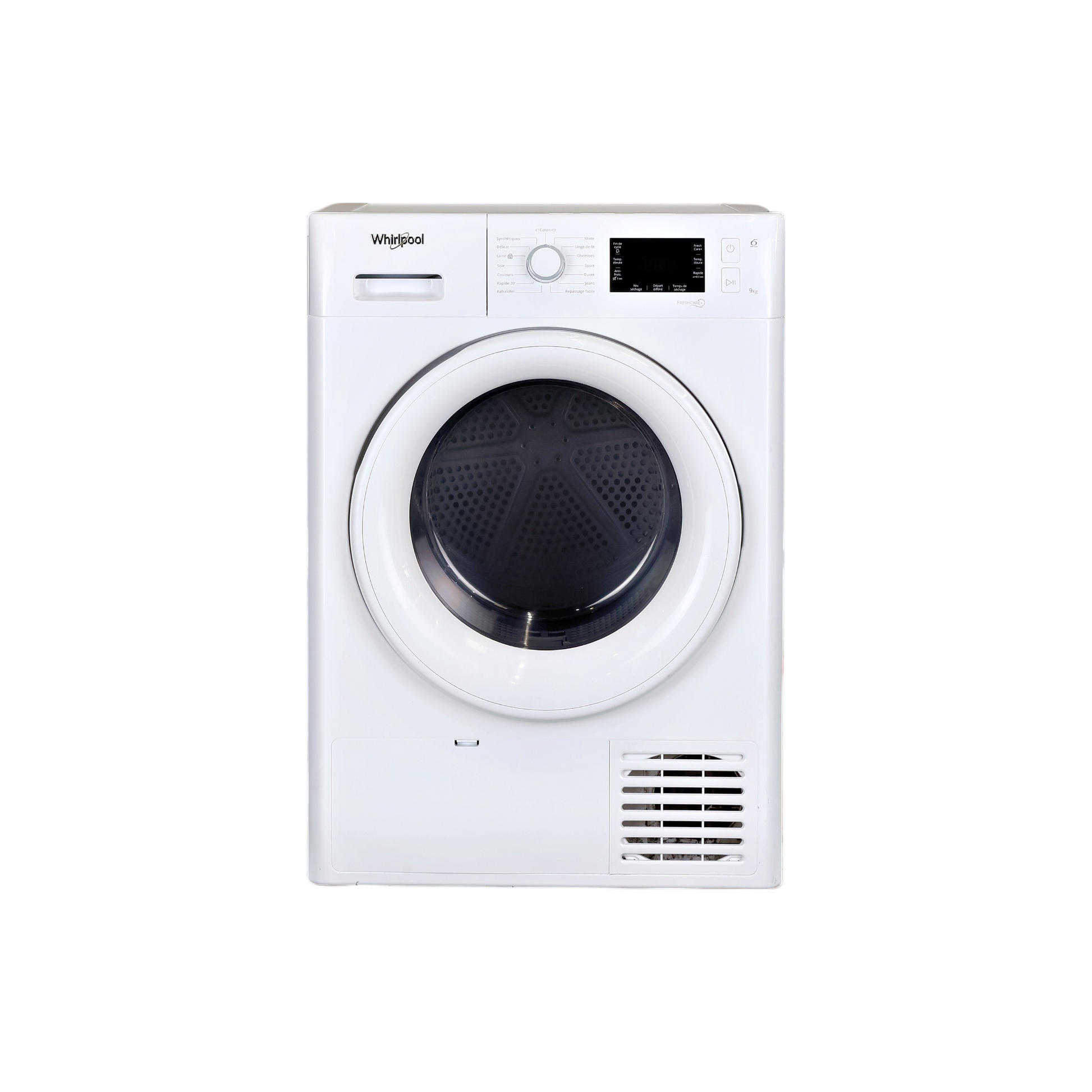 Seche-Linge Pompe À Chaleur 9 kg Reconditionné WHIRLPOOL FTM229X2FR : vue de face