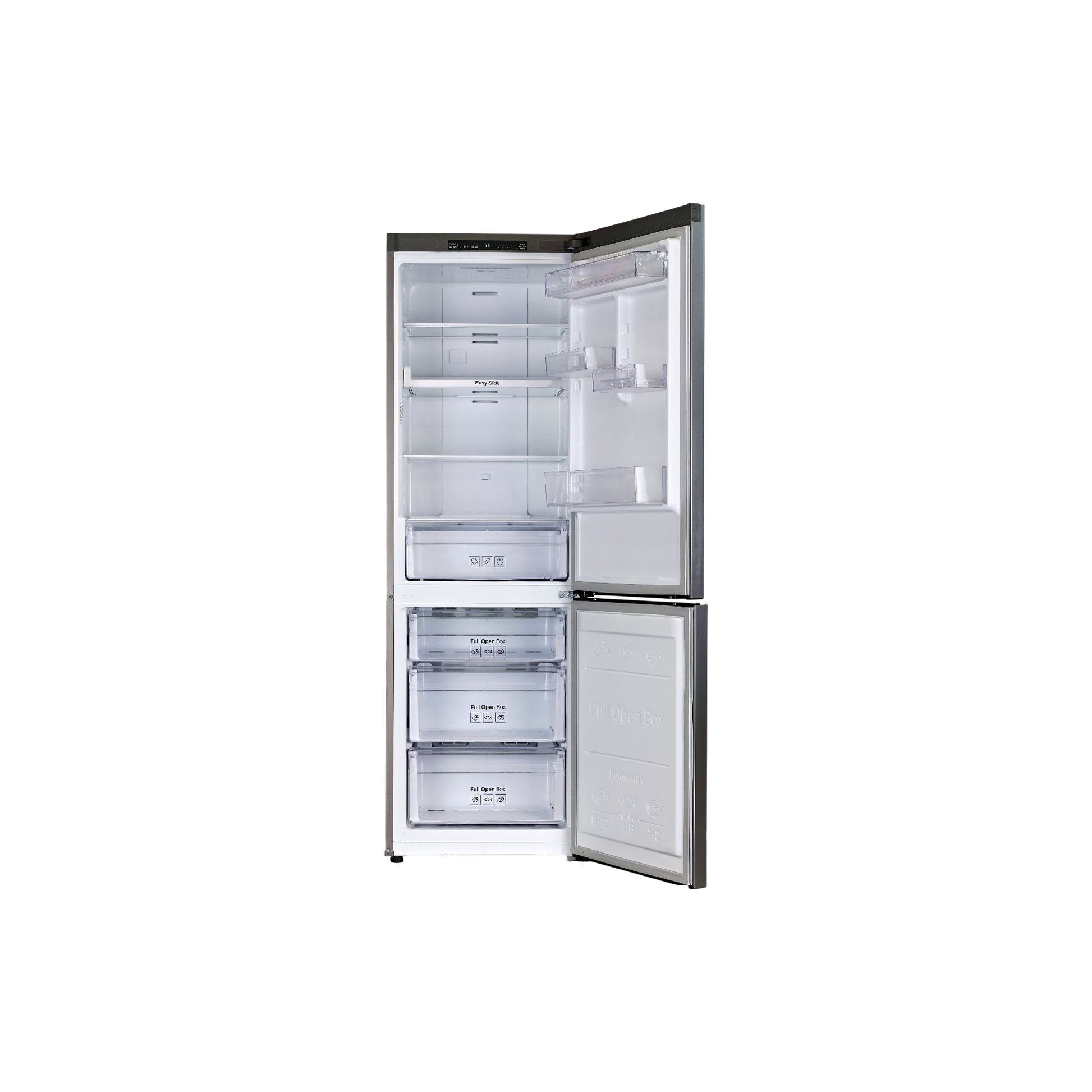Réfrigérateur Avec Congélateur 306 L Reconditionné SAMSUNG RB31HSR2DSA : vue de l'intérieur