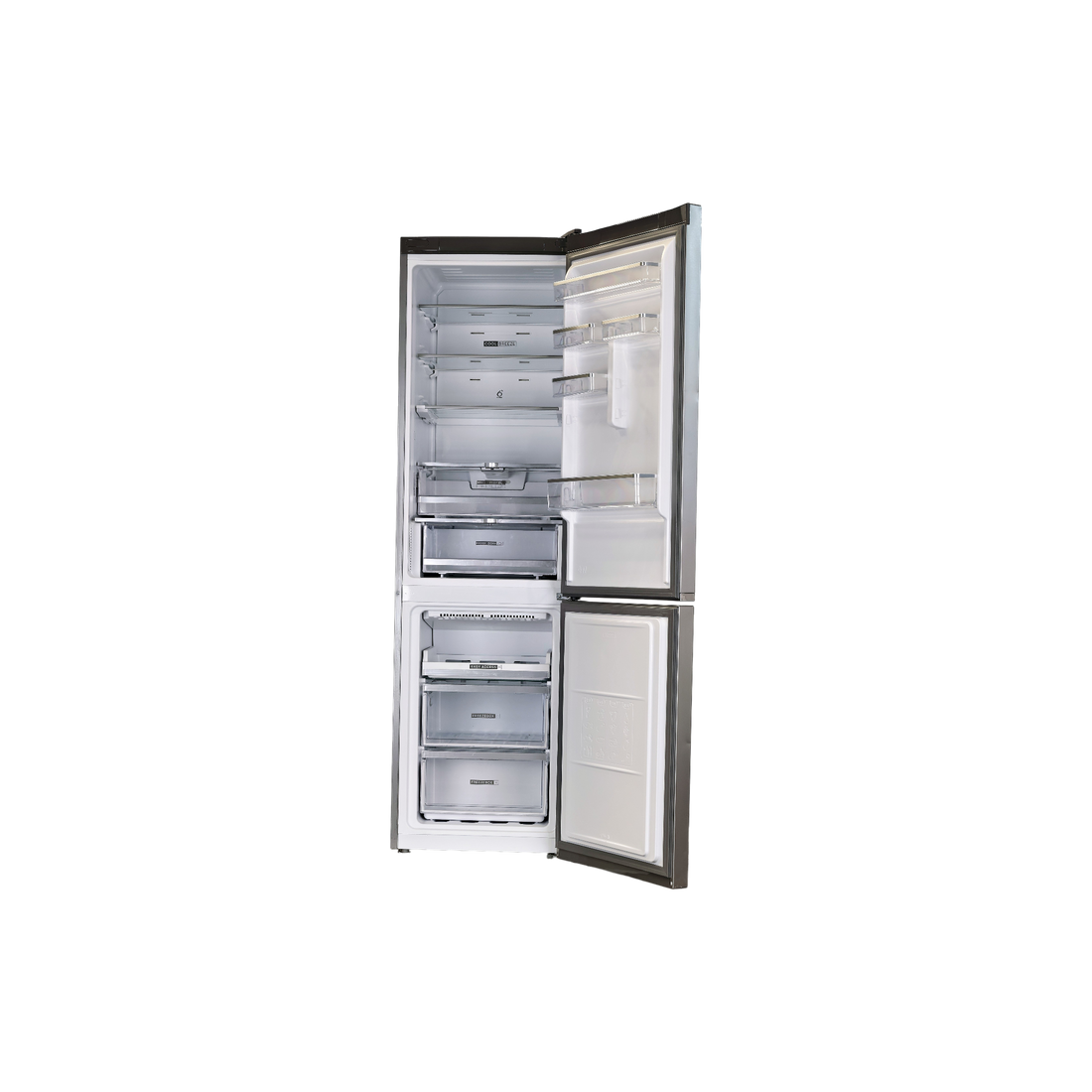Réfrigérateur Avec Congélateur 367 L Reconditionné WHIRLPOOL W7X94TSX : vue de l'intérieur