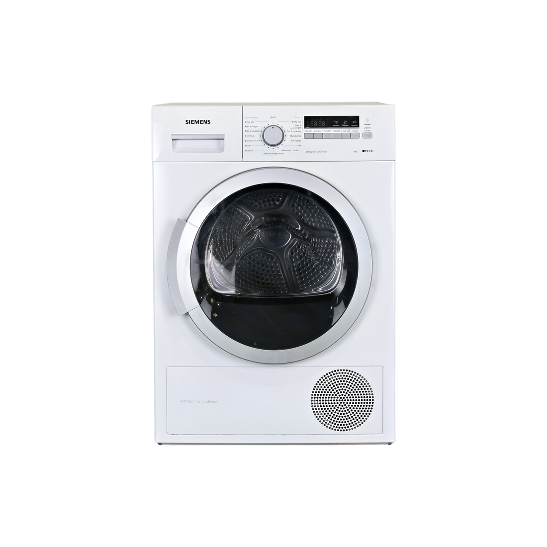 Seche-Linge Pompe À Chaleur 8 kg Reconditionné SIEMENS WT46W430FF : vue de face