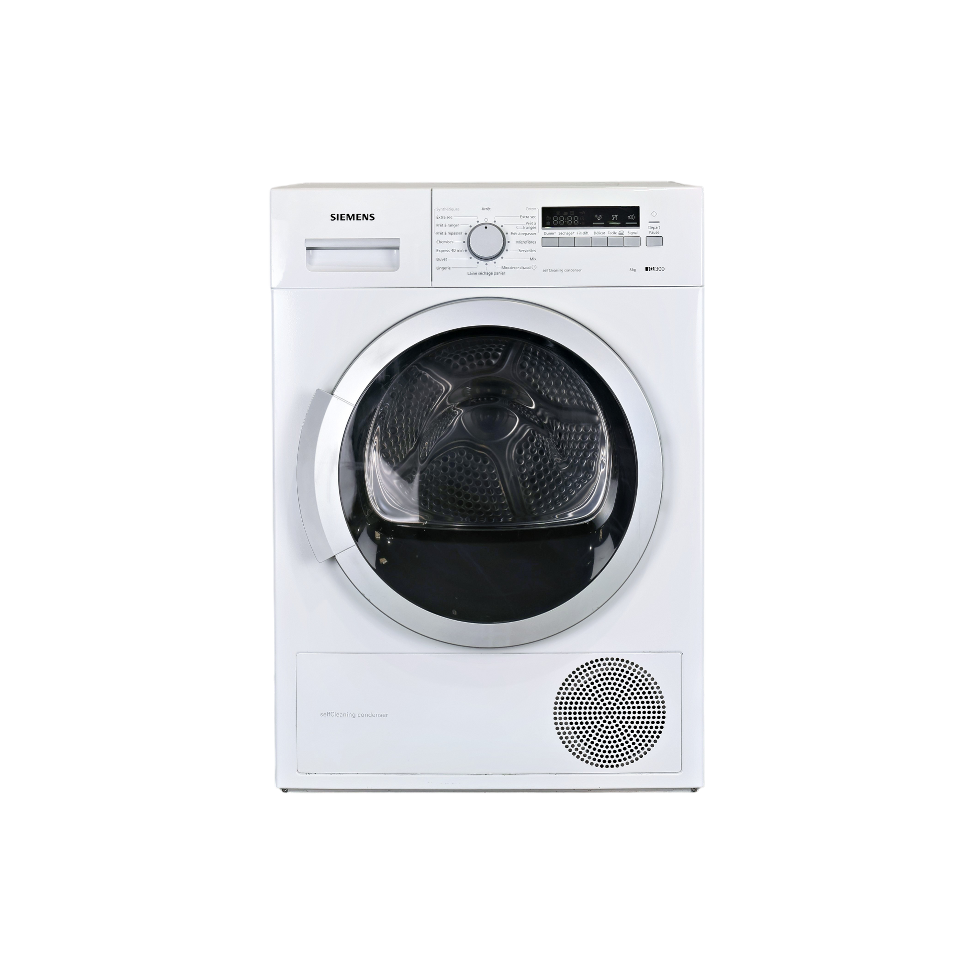 Seche-Linge Pompe À Chaleur 8 kg Reconditionné SIEMENS WT46W430FF : vue de face