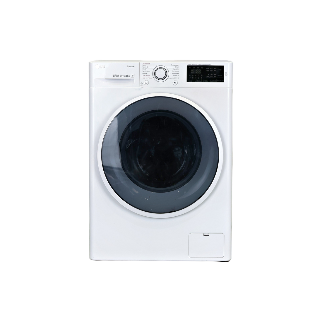 Lave-Linge Hublot 8 kg Reconditionné LG F84J60WHS : vue de face