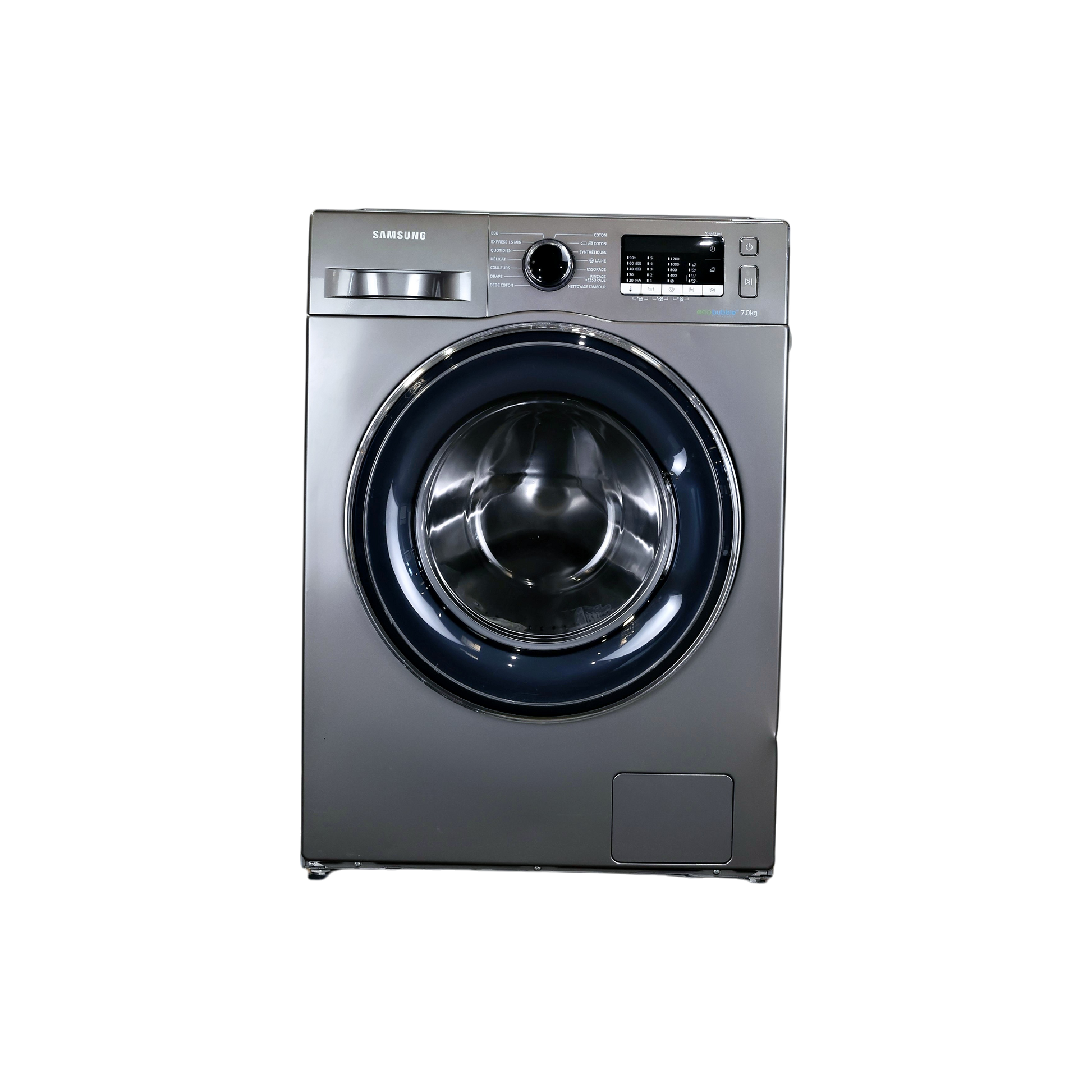 Lave-Linge Hublot 7 kg Reconditionné SAMSUNG WW70J5355FX : vue de face