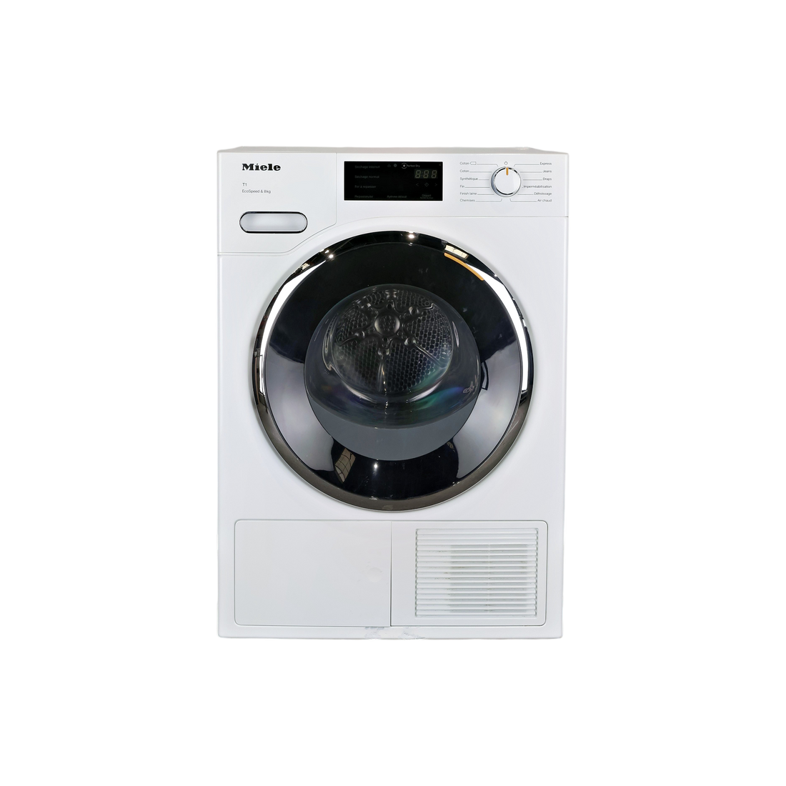 Seche-Linge Pompe À Chaleur 8 kg Reconditionné MIELE TWF 640 WP : vue de face