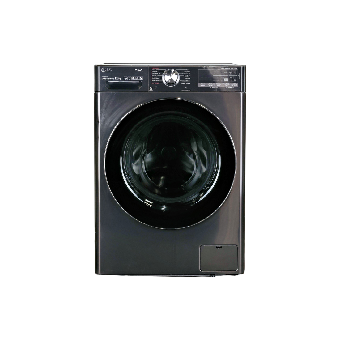 Lave-Linge Hublot 12 kg Reconditionné LG F24V92BSTA : vue de face