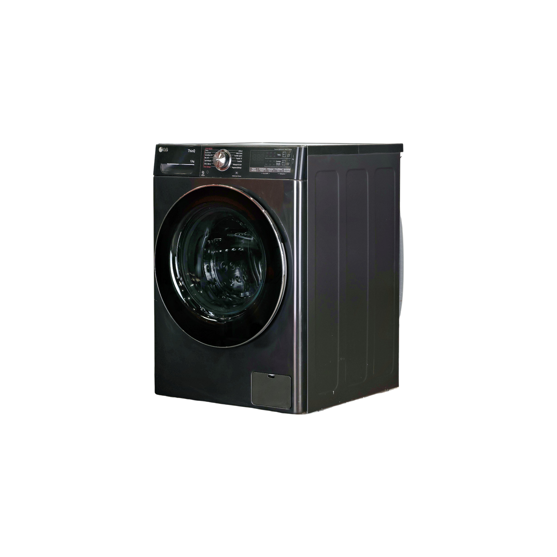 Lave-Linge Hublot 12 kg Reconditionné LG F24V92BSTA : vue du côté gauche