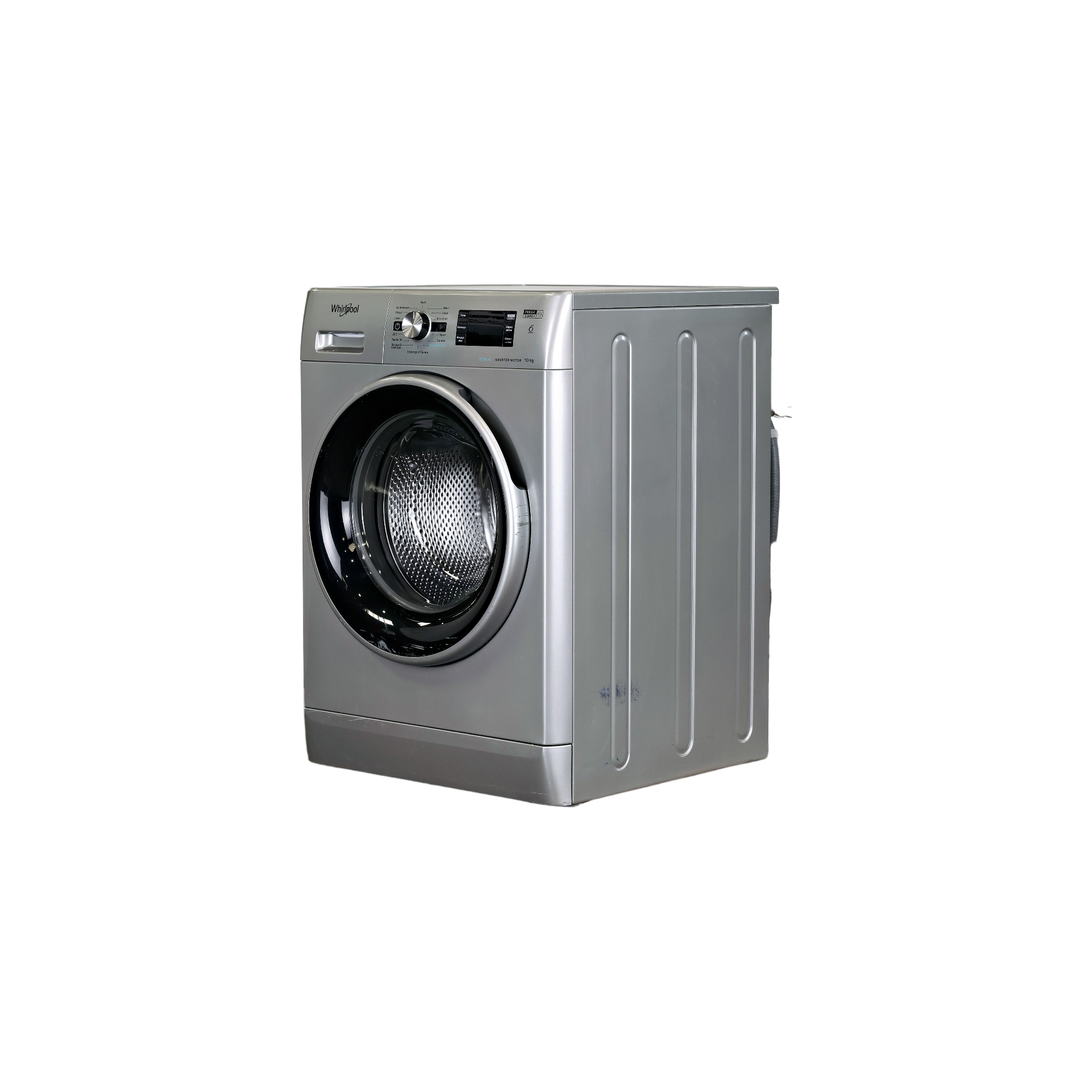 Lave-Linge Hublot 10 kg Reconditionné WHIRLPOOL FFBP10469SBSVFR : vue du côté gauche