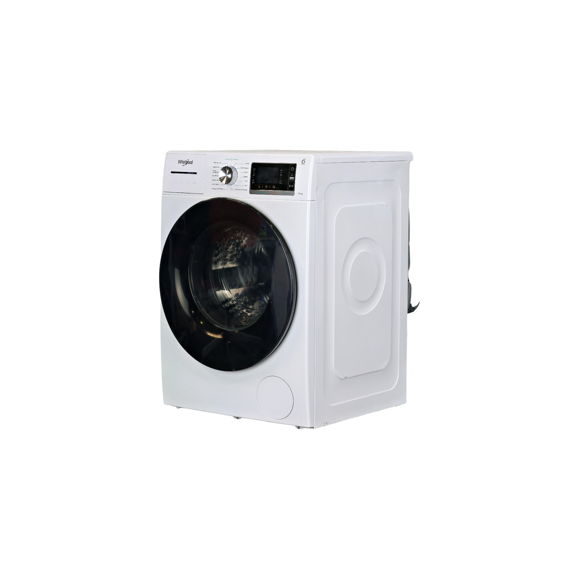 Lave-Linge Hublot 10 kg Reconditionné WHIRLPOOL W6W045WBPFR : vue du côté gauche