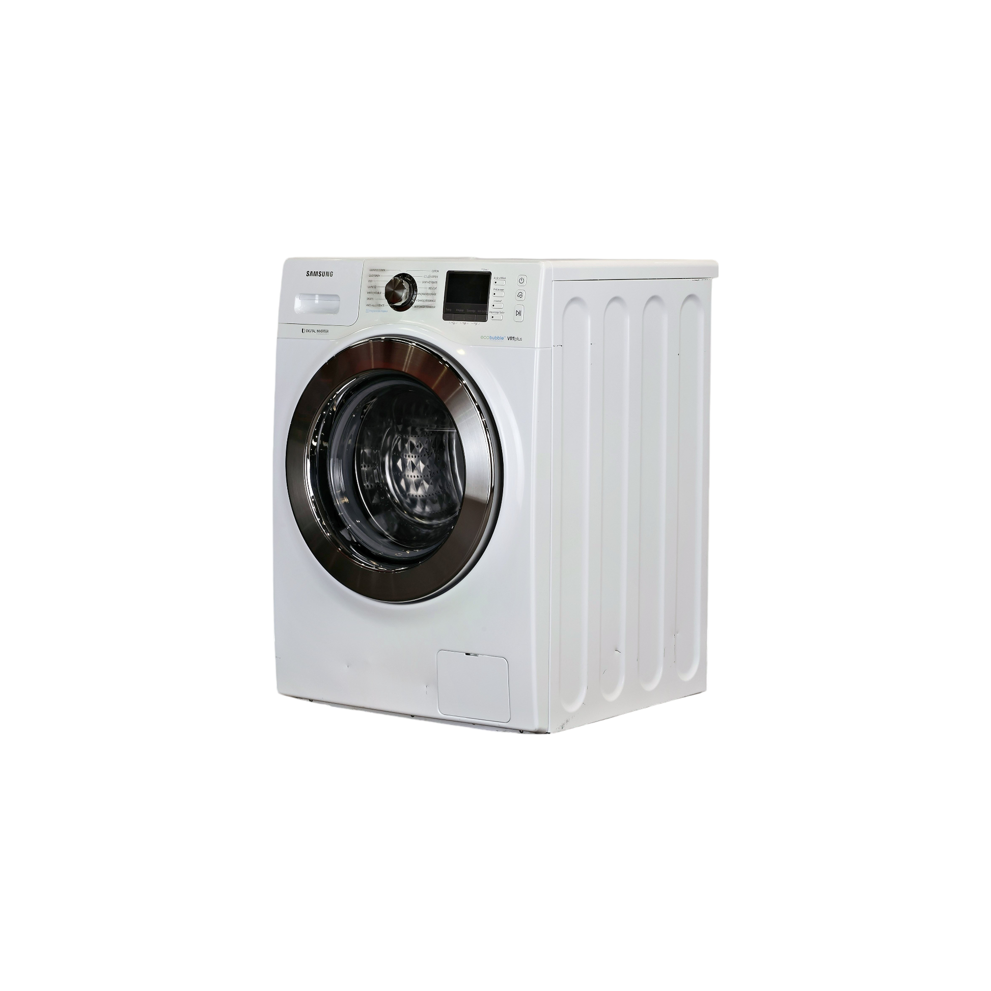 Lave-Linge Hublot 12 kg Reconditionné SAMSUNG WW12R641U0M : vue du côté gauche