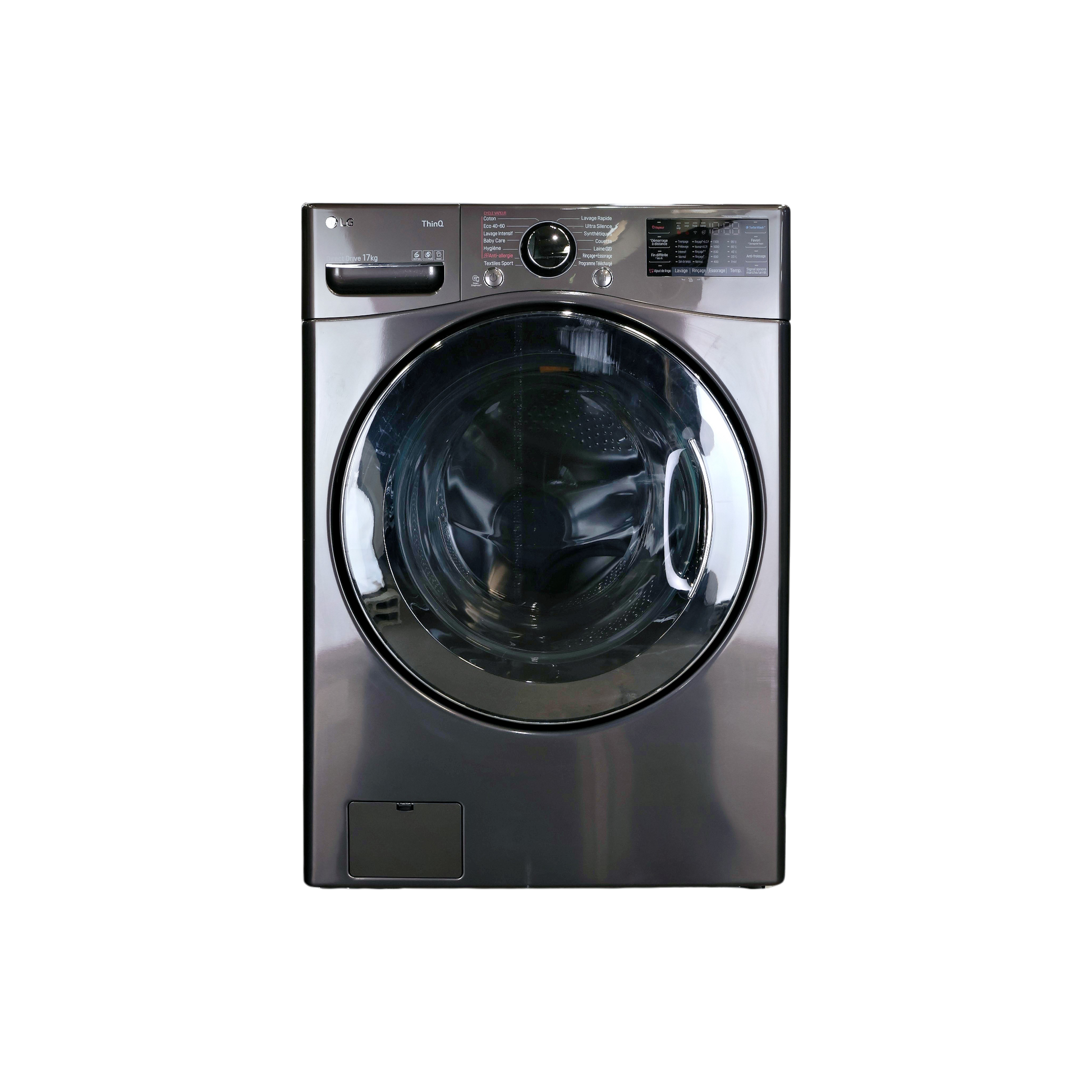 Lave-Linge Hublot 17 kg Reconditionné LG F71P12BS : vue de face