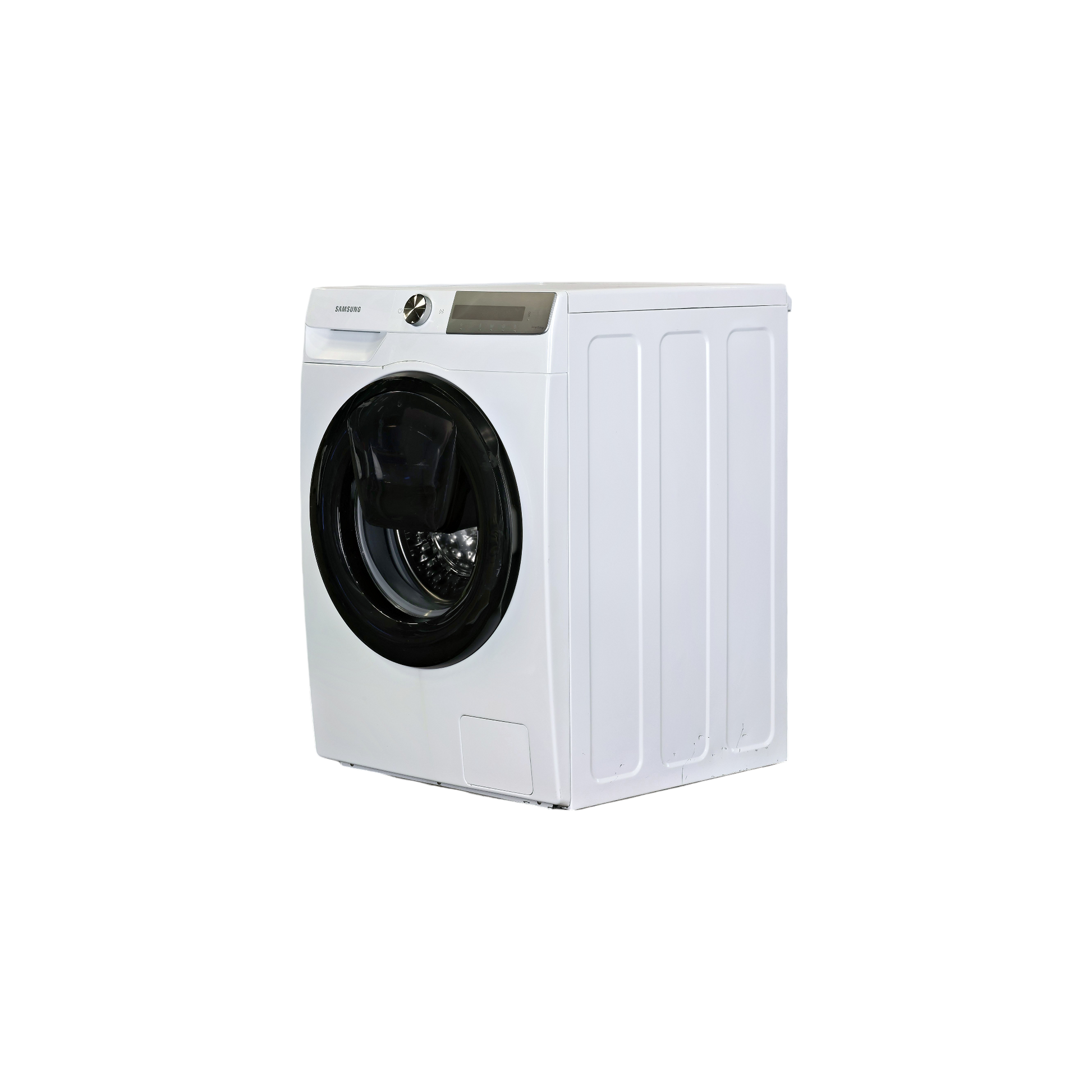 Lave-Linge Hublot 10.5 kg Reconditionné SAMSUNG WW10T554DAW : vue du côté gauche