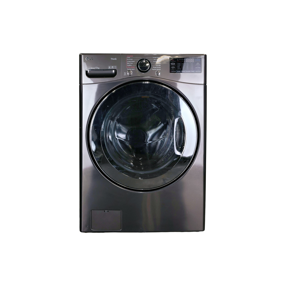 Lave-Linge Hublot 17 kg Reconditionné LG F71P12BS : vue de face