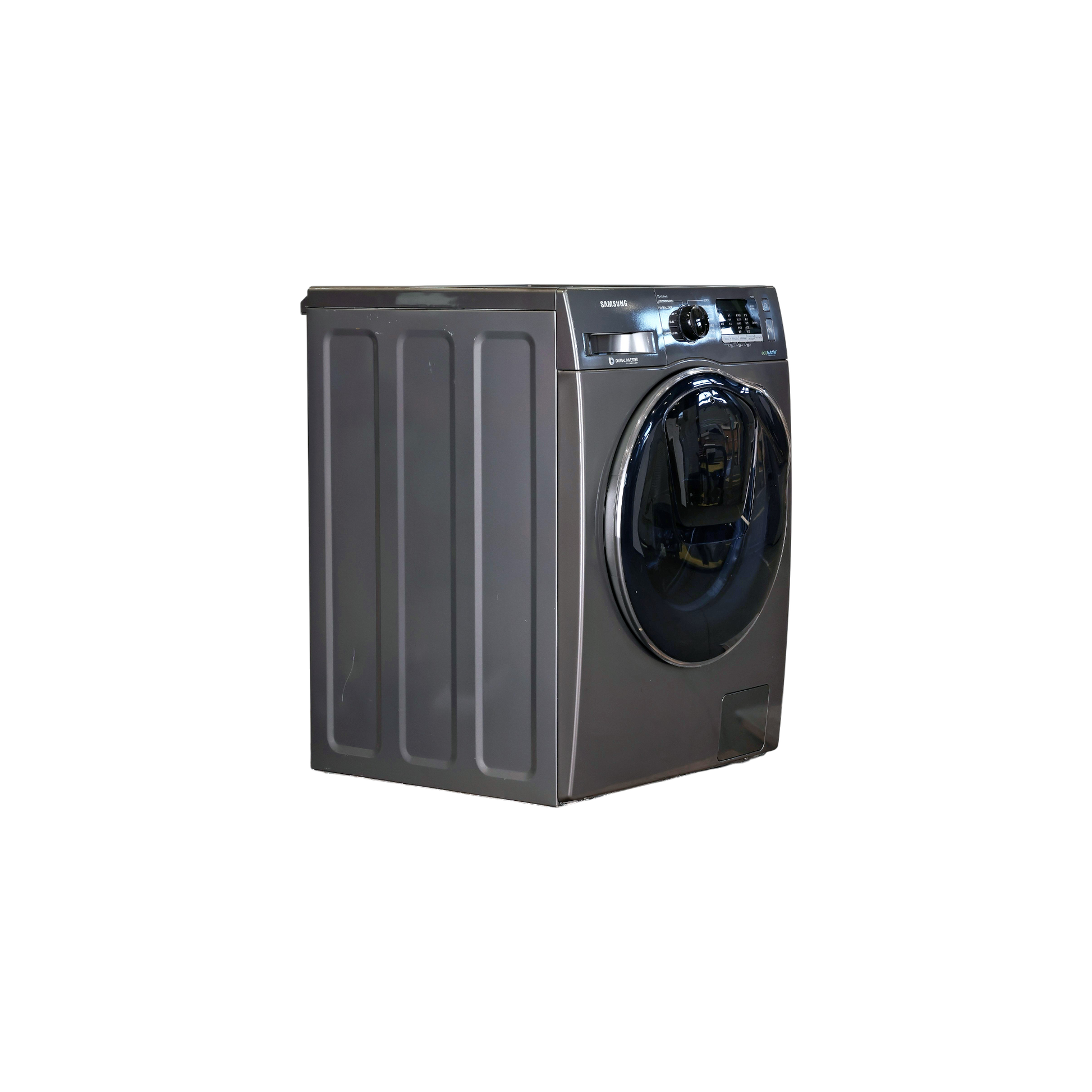 Lave-Linge Sechant 8 kg Reconditionné SAMSUNG WD80K5B10OX : vue du côté droit