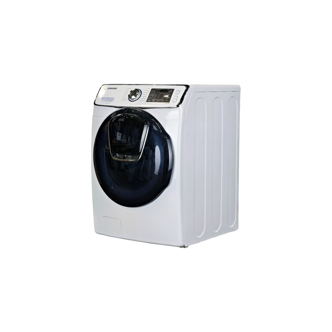 Lave-Linge Hublot 16 kg Reconditionné SAMSUNG WF16J6500EW : vue du côté gauche