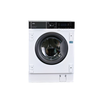Lave-Linge Sechant 8 kg Reconditionné AEG LWG88416BI : vue de face